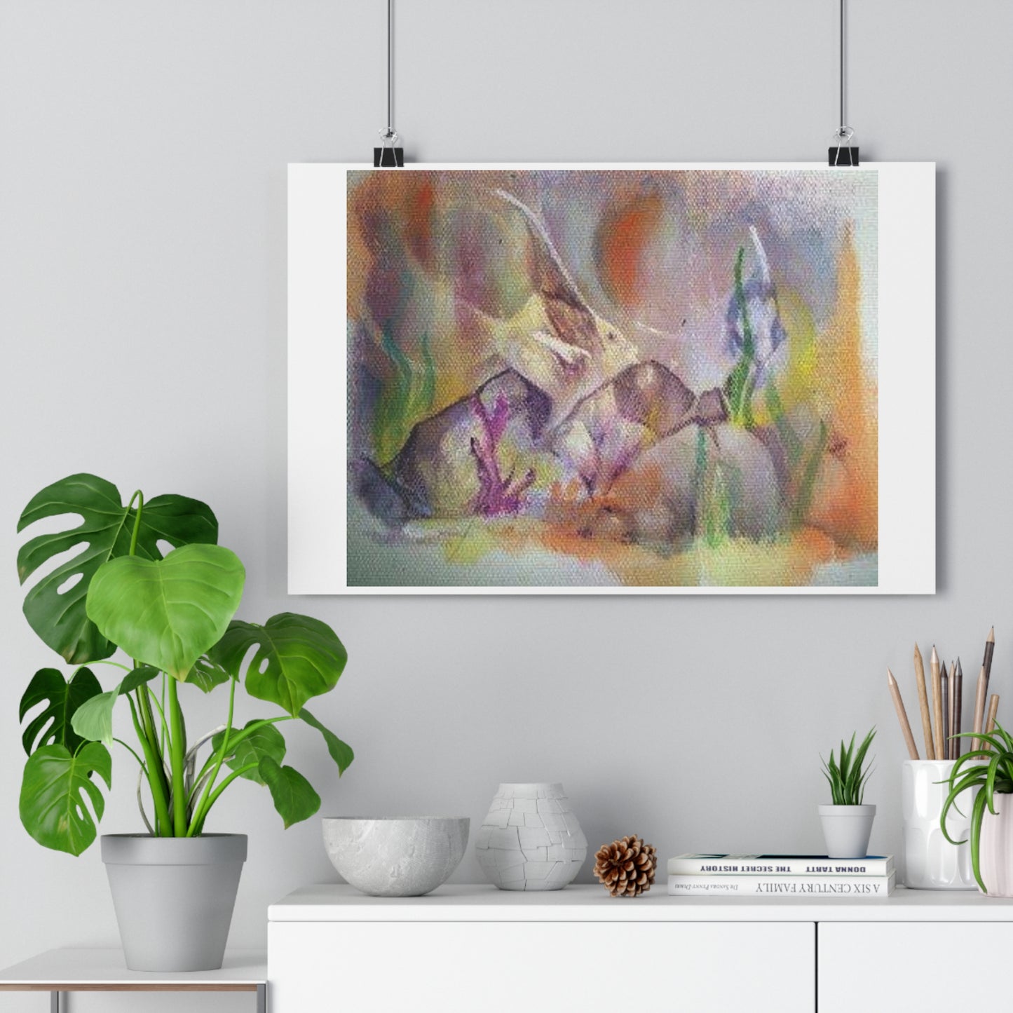 "Angelic”- Giclée Art Print by artist David Hilborn