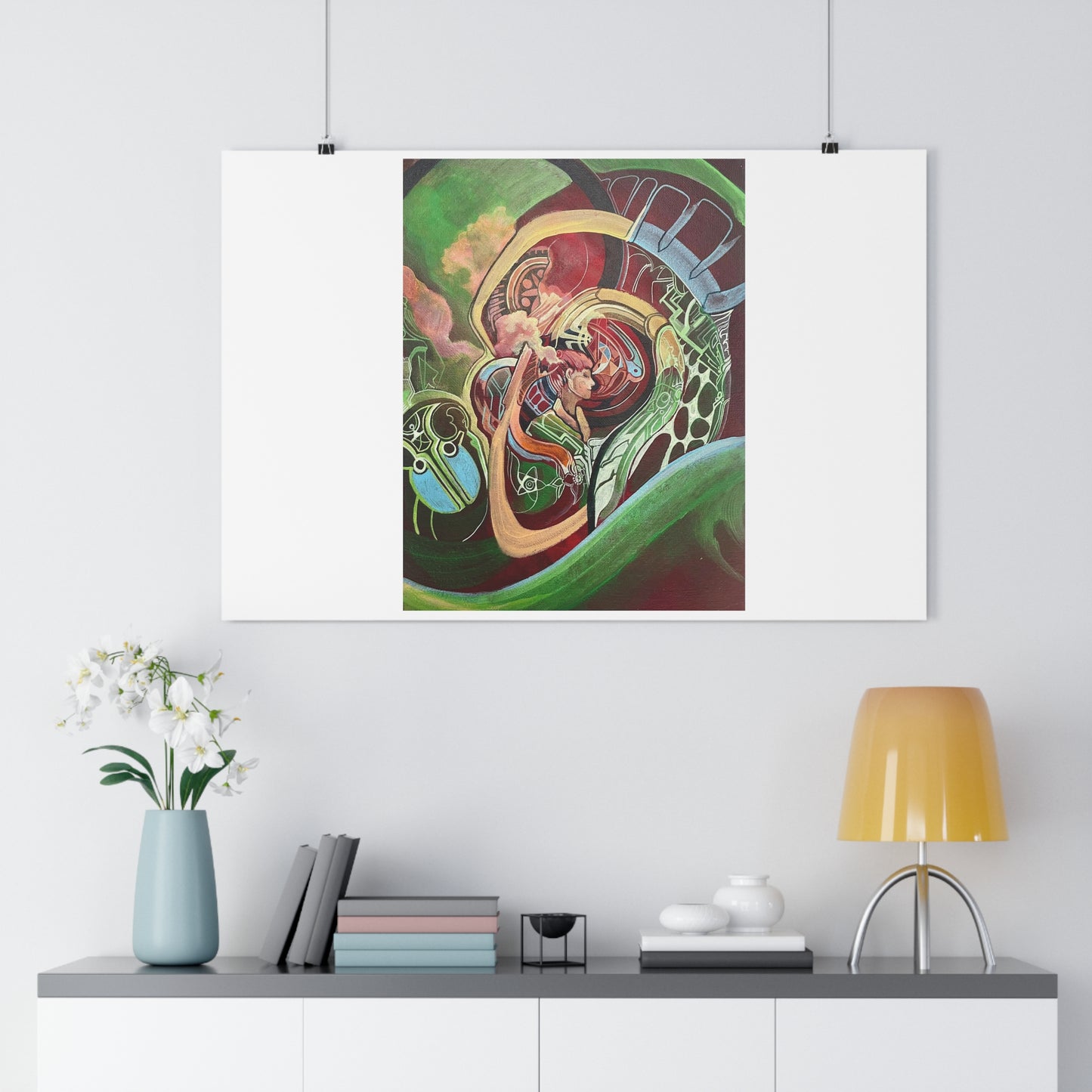 "Spiral”- Giclée Art Print by artist David Hilborn