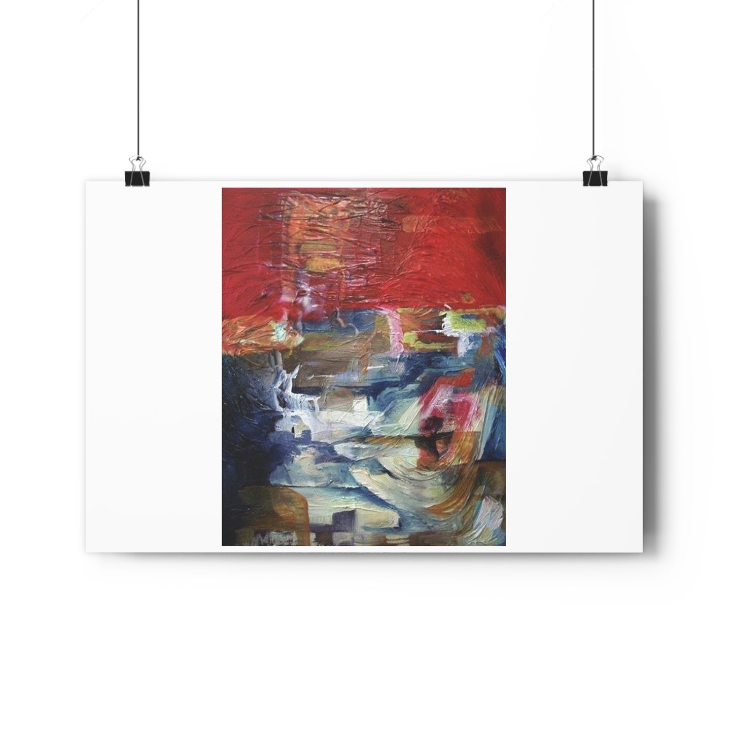 '"Meltdown”- Giclée Art Print by artist David Hilborn