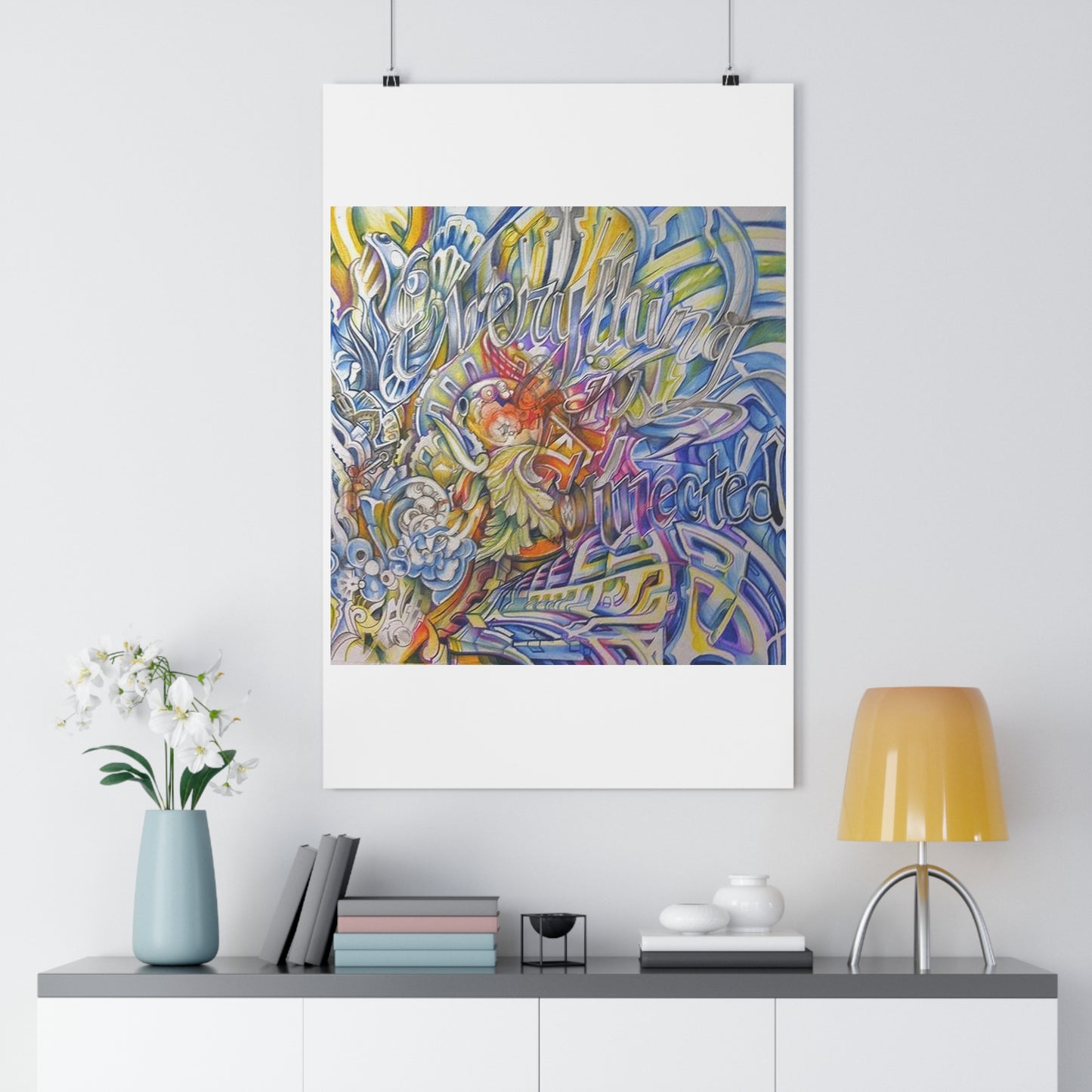 "Everything is Connected”- Giclée Art Print by artist David Hilborn