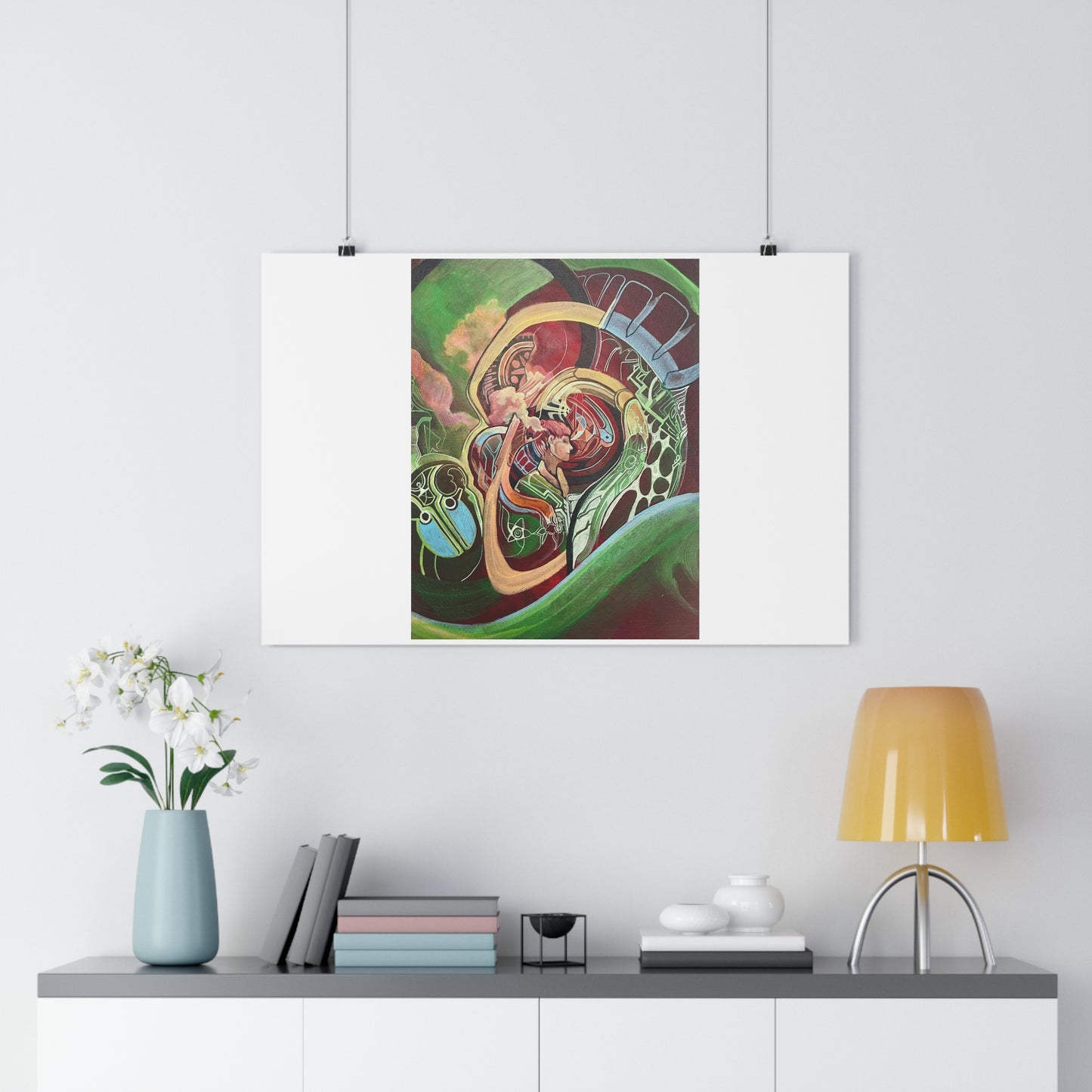 "Spiral”- Giclée Art Print by artist David Hilborn