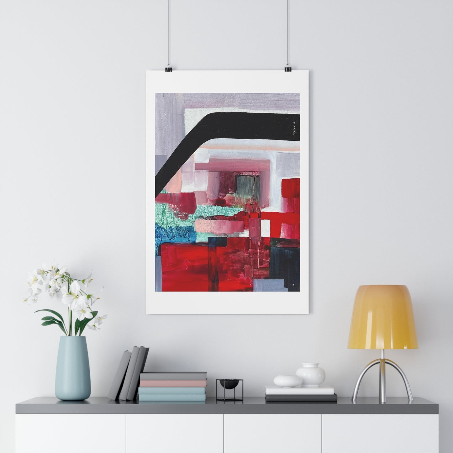 “Passenger View”- Giclée Art Print by artist David Hilborn