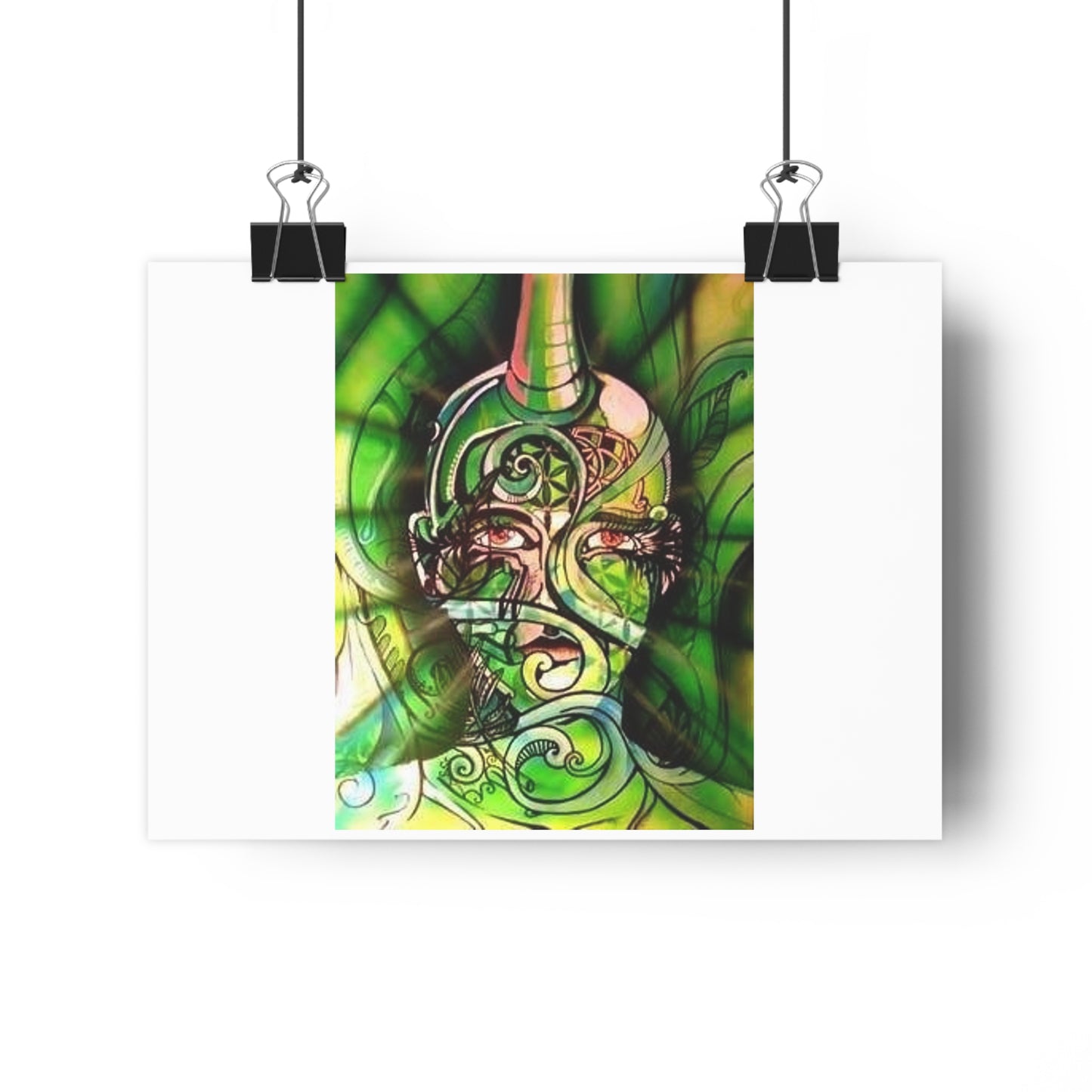 “Earthling”- Giclée Art Print by artist David Hilborn