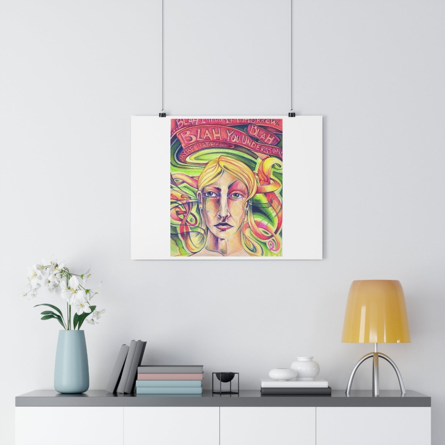 "Poet”- Giclée Art Print by artist David Hilborn