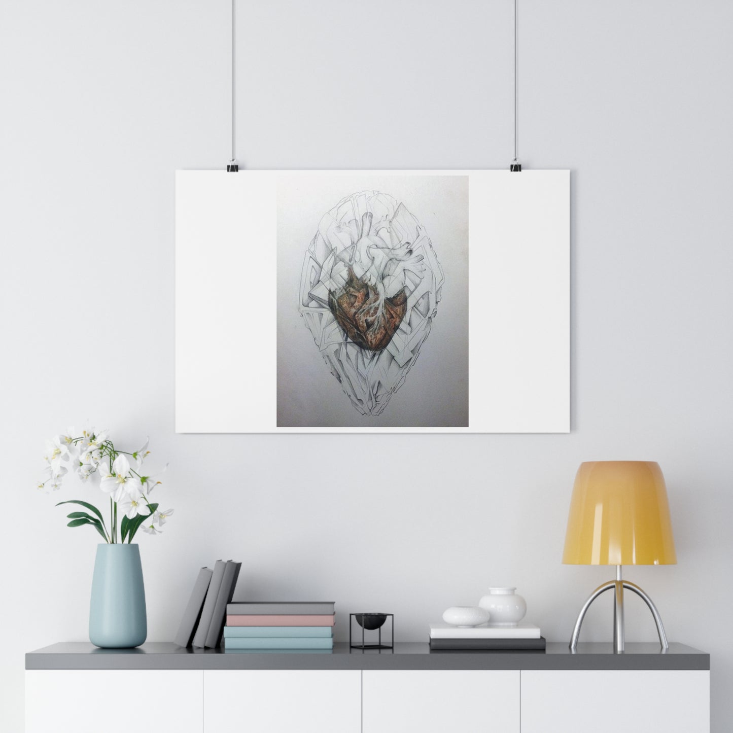 "Protected”- Giclée Art Print by artist David Hilborn