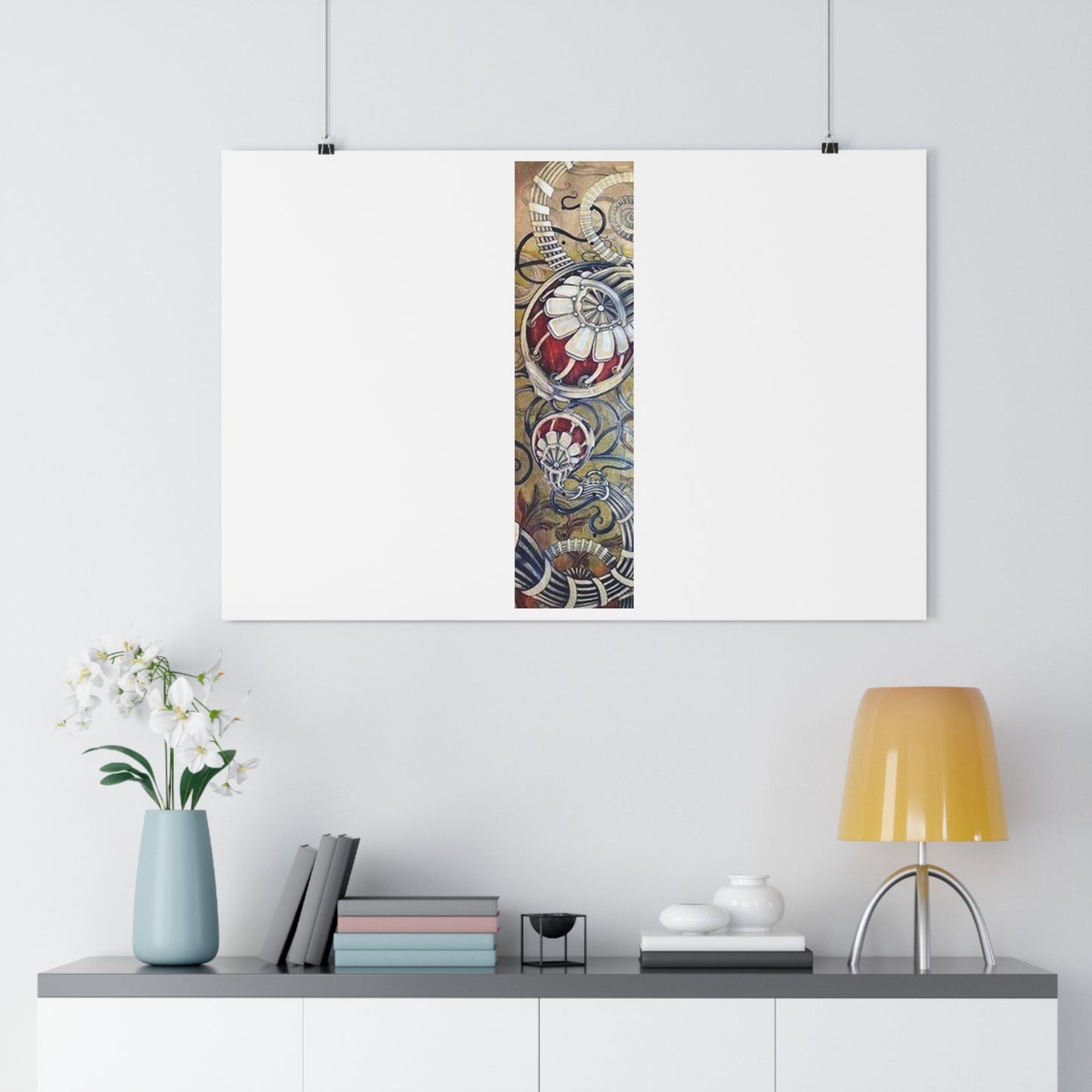 "Skate Deck Entry”- Giclée Art Print by artist David Hilborn