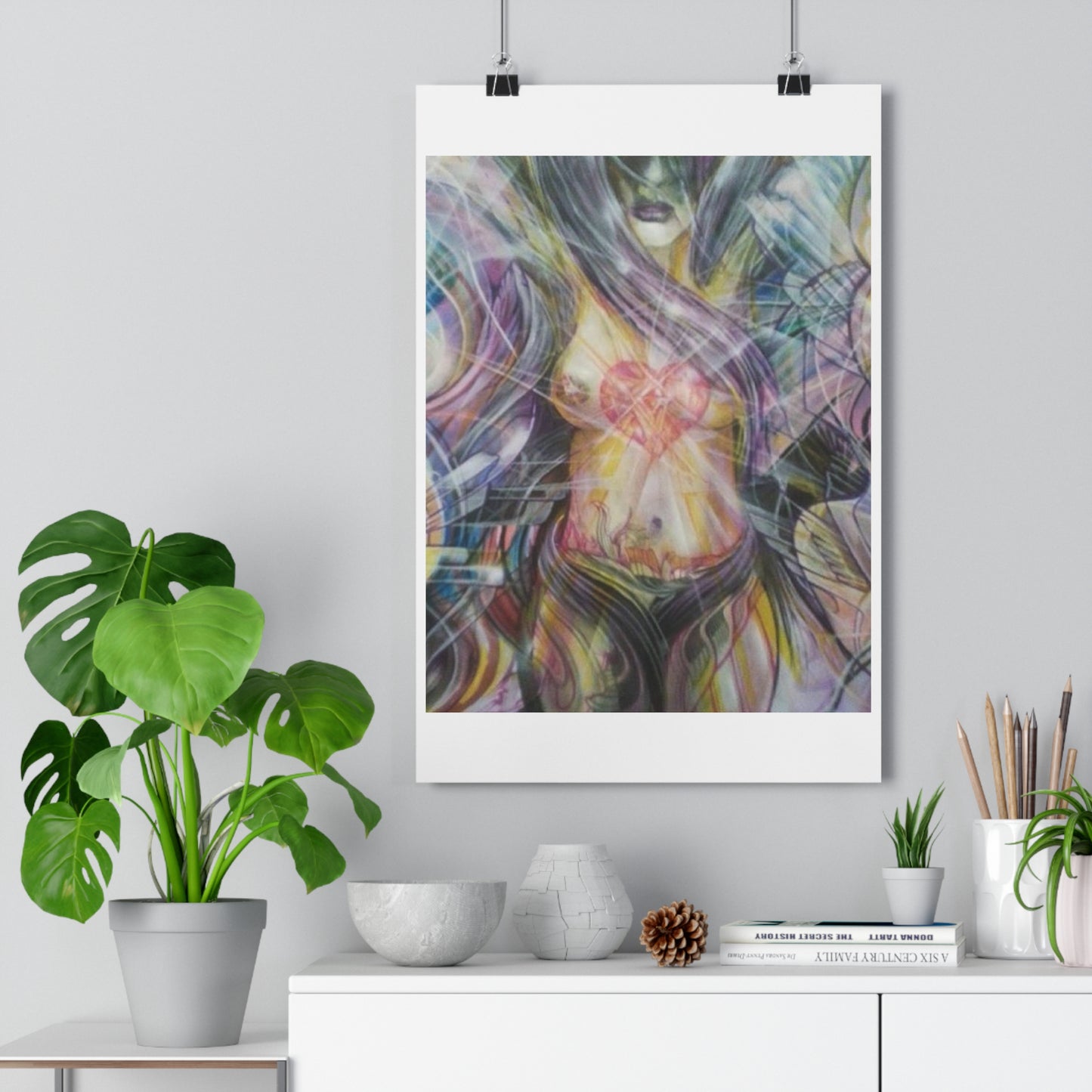 "Visionary Nude”- Giclée Art Print by artist David Hilborn