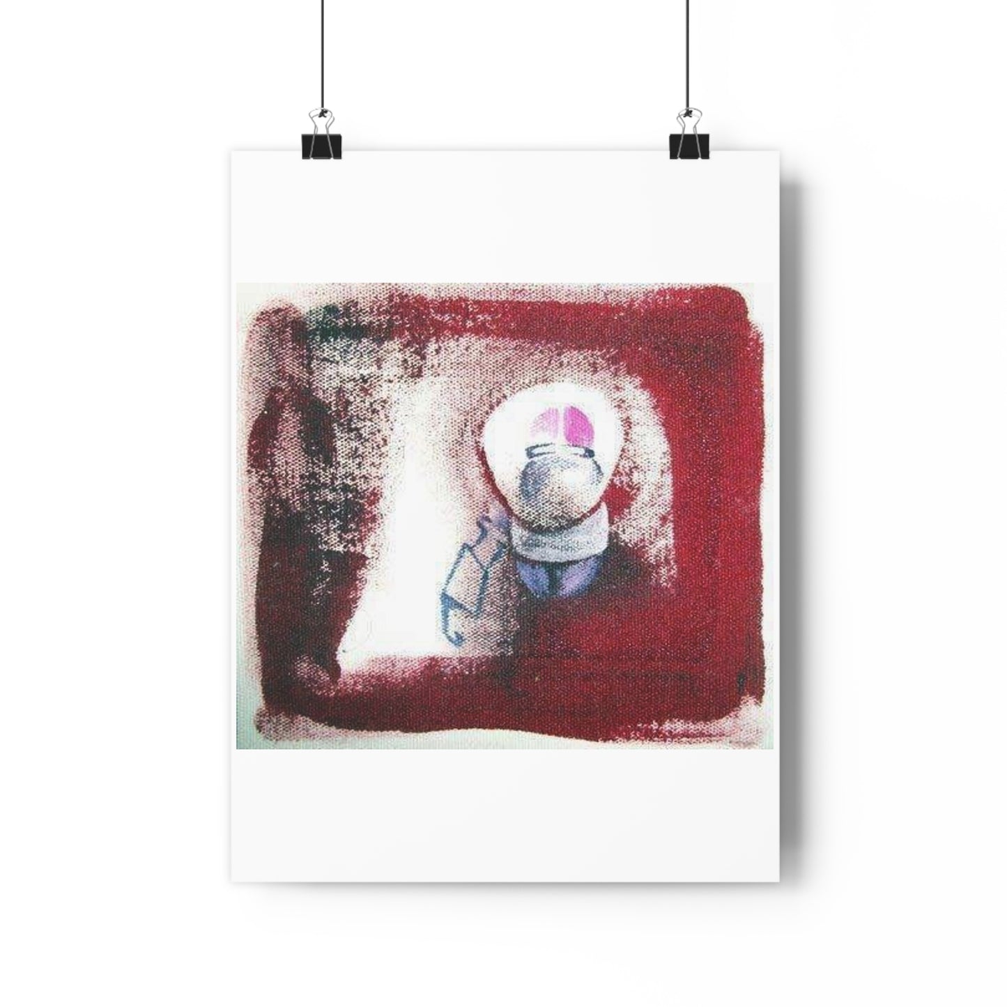 “Beep-boop”- Giclée Art Print by artist David Hilborn