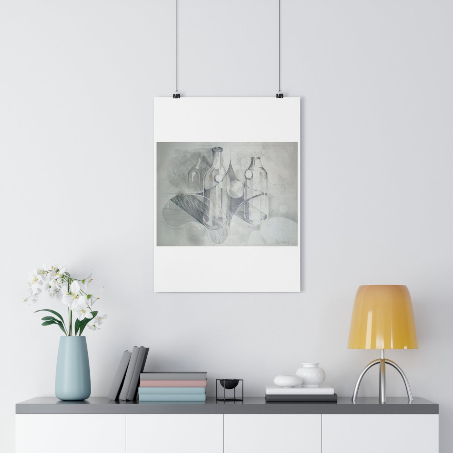 "Glass Study" - Giclée Art Print by artist David Hilborn