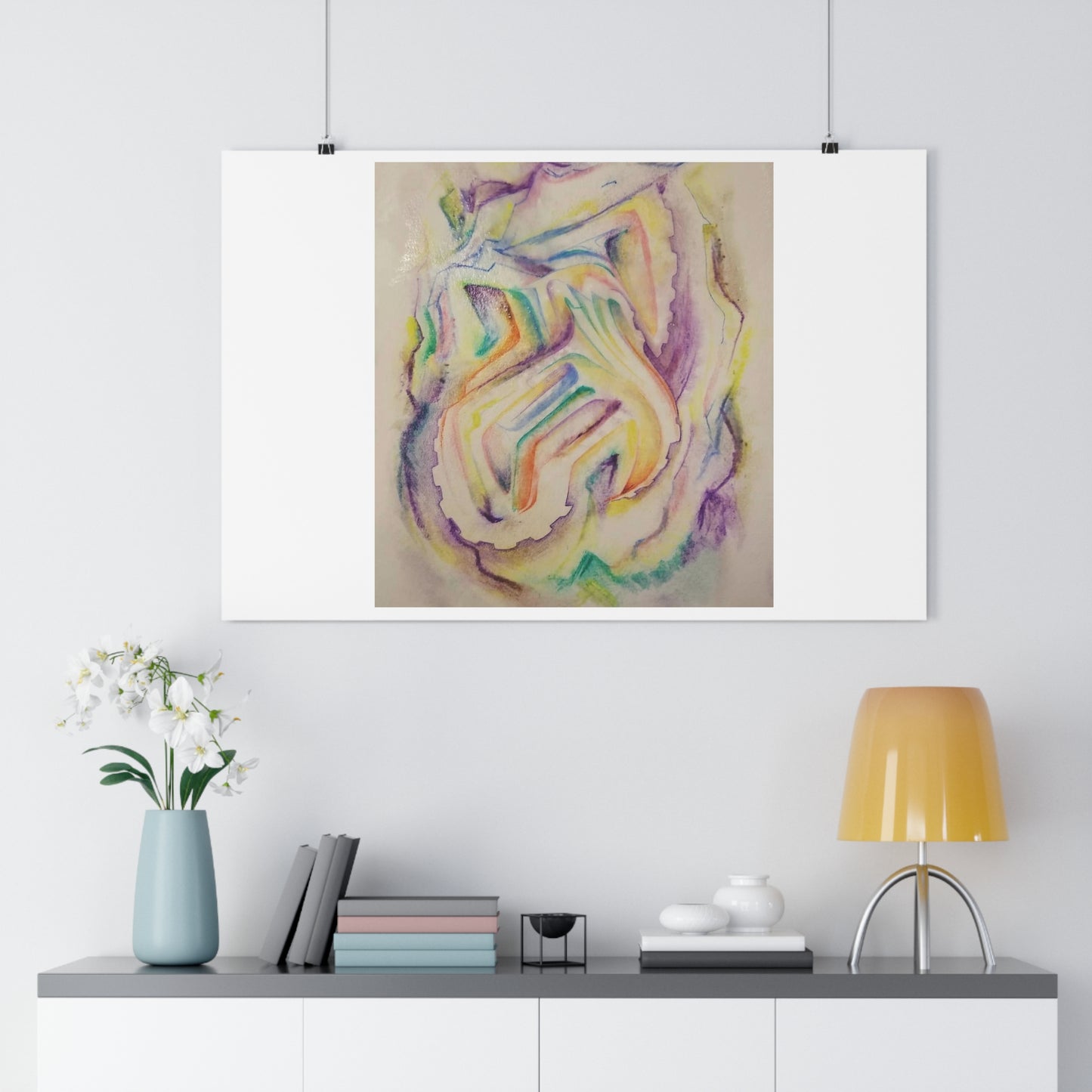 "Splooge Color Study”- Giclée Art Print by artist David Hilborn