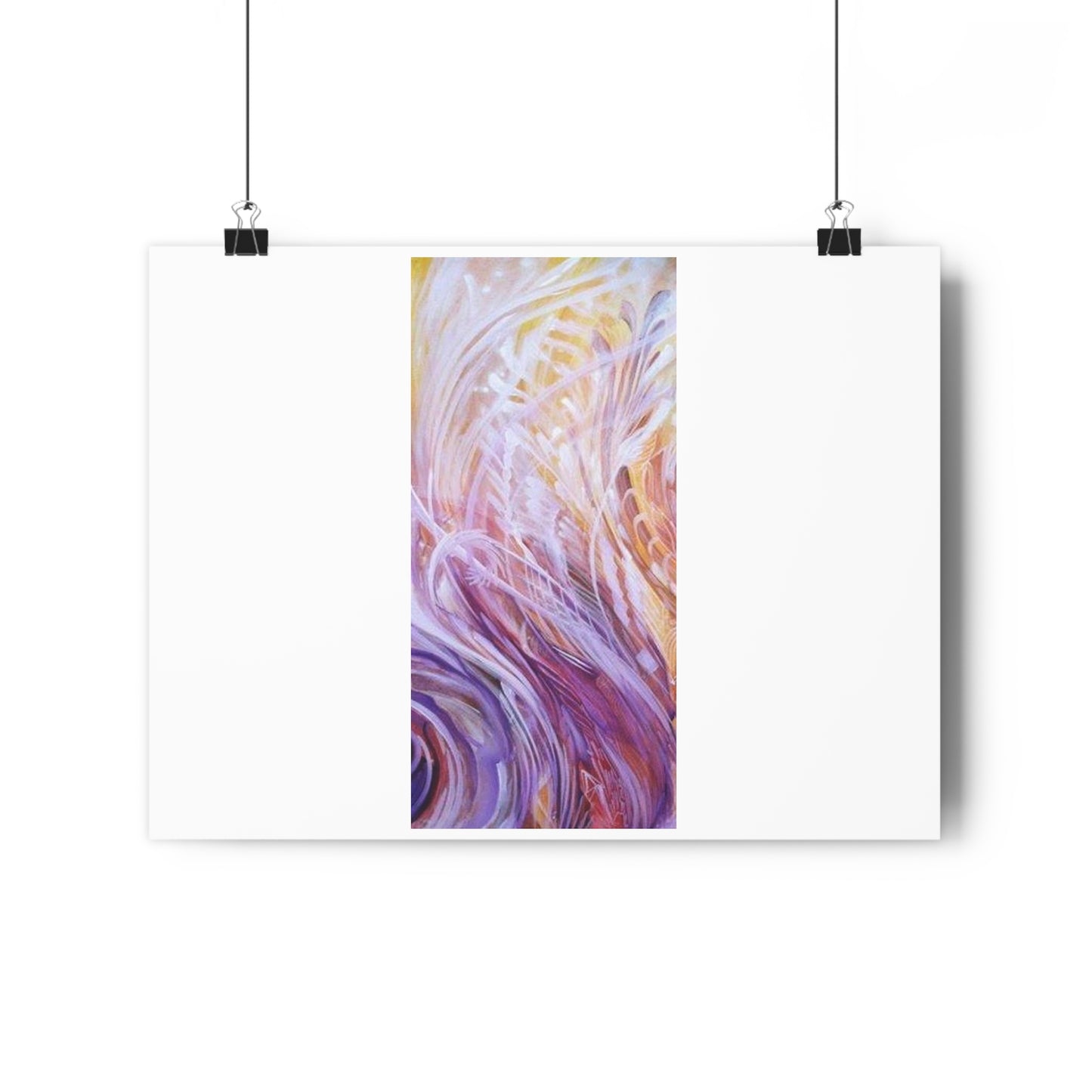 "Flare up”- Giclée Art Print by artist David Hilborn