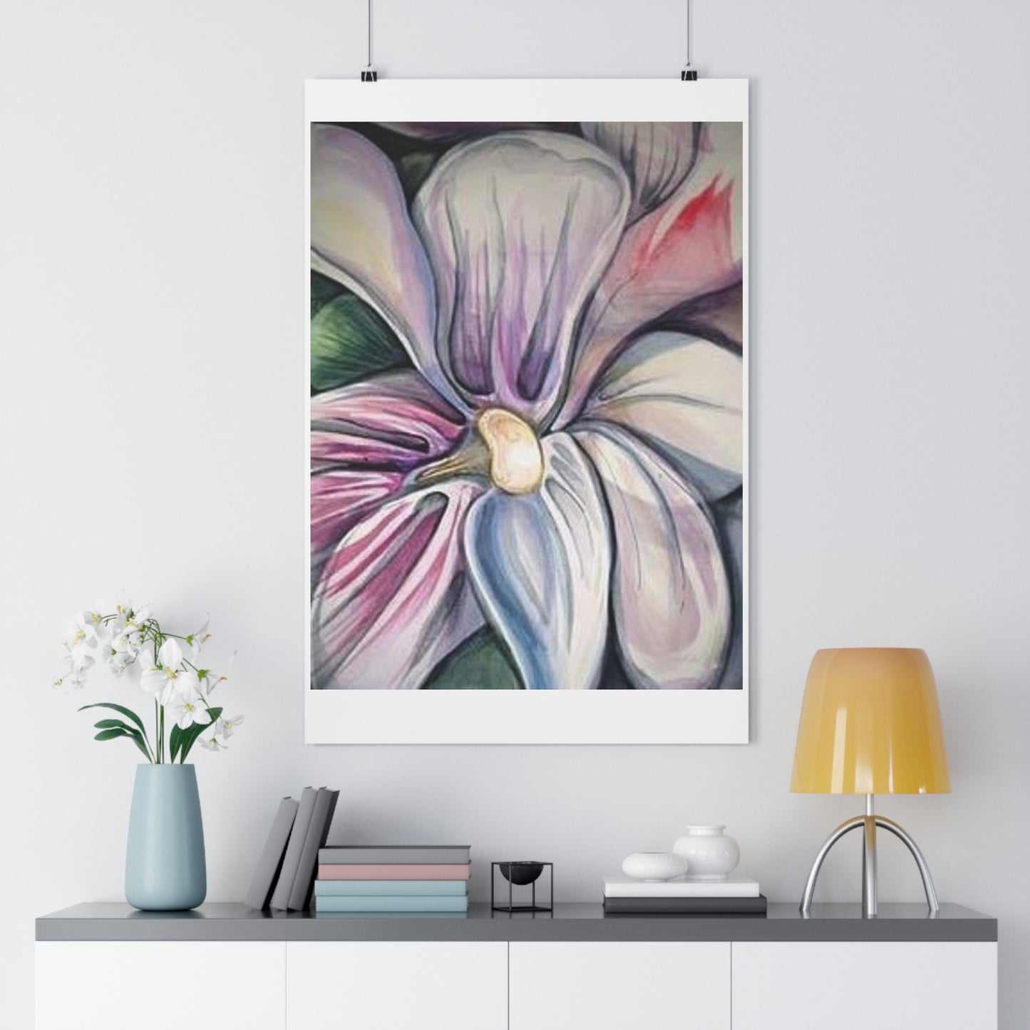 "Orchid”- Giclée Art Print by artist David Hilborn