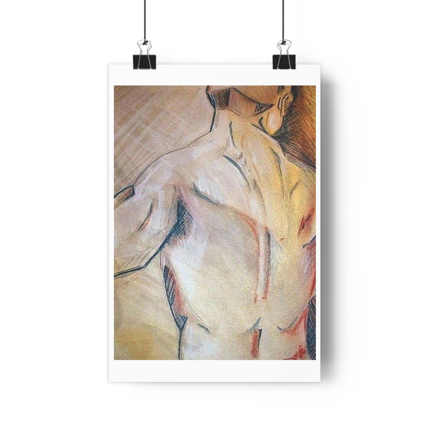 "Anatomy Study”- Giclée Art Print by artist David Hilborn