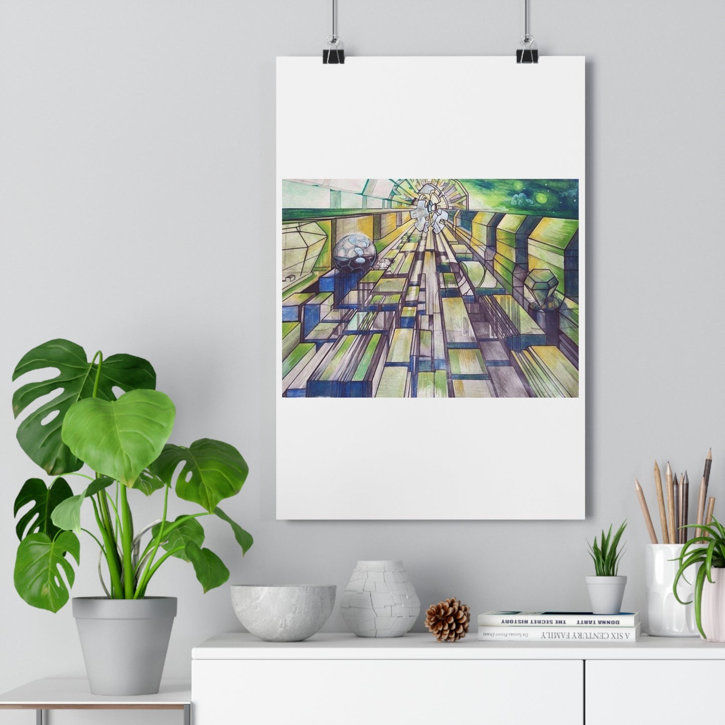 "Emerald City”- Giclée Art Print by artist David Hilborn