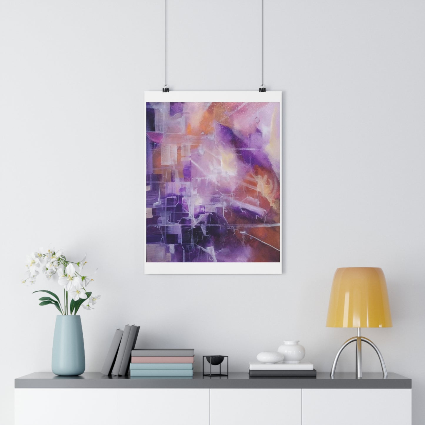 "Purple Paradox”- Giclée Art Print by artist David Hilborn