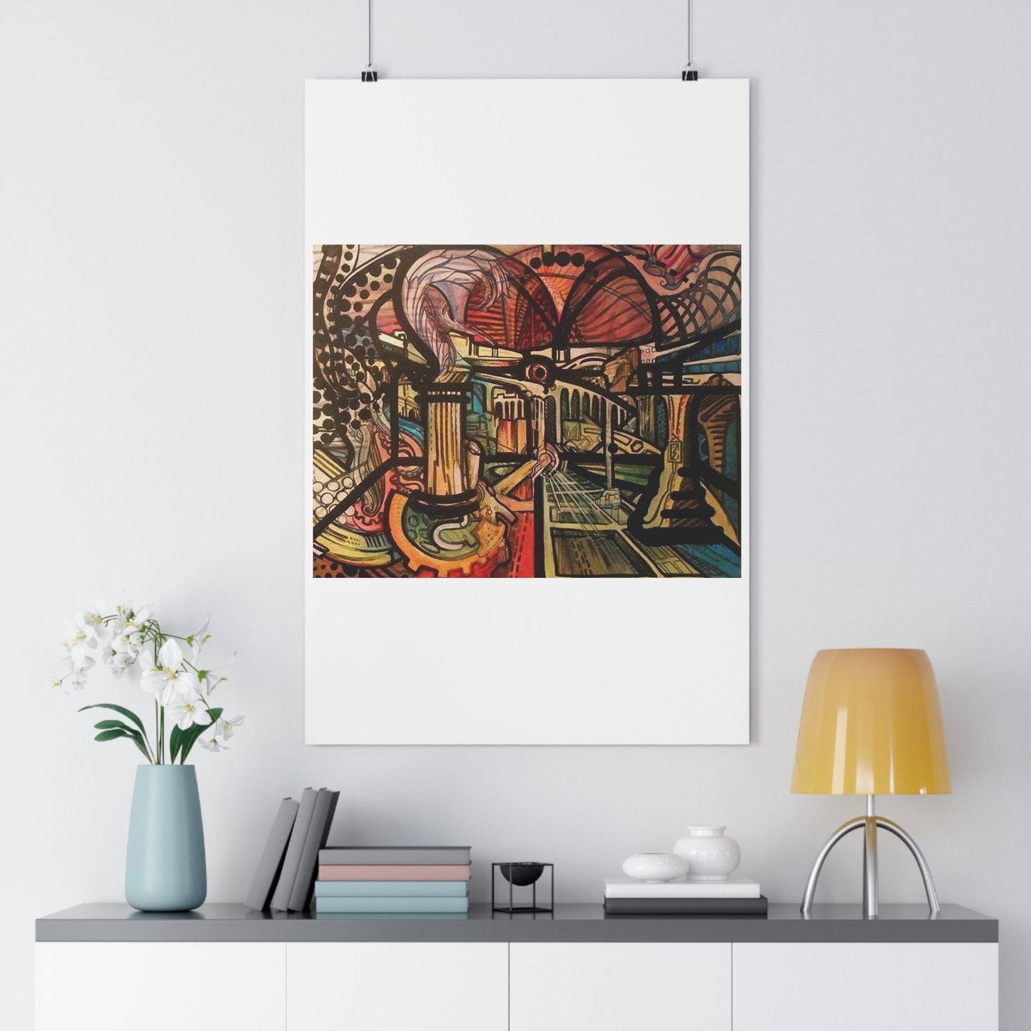 "Licht”- Giclée Art Print by artist David Hilborn