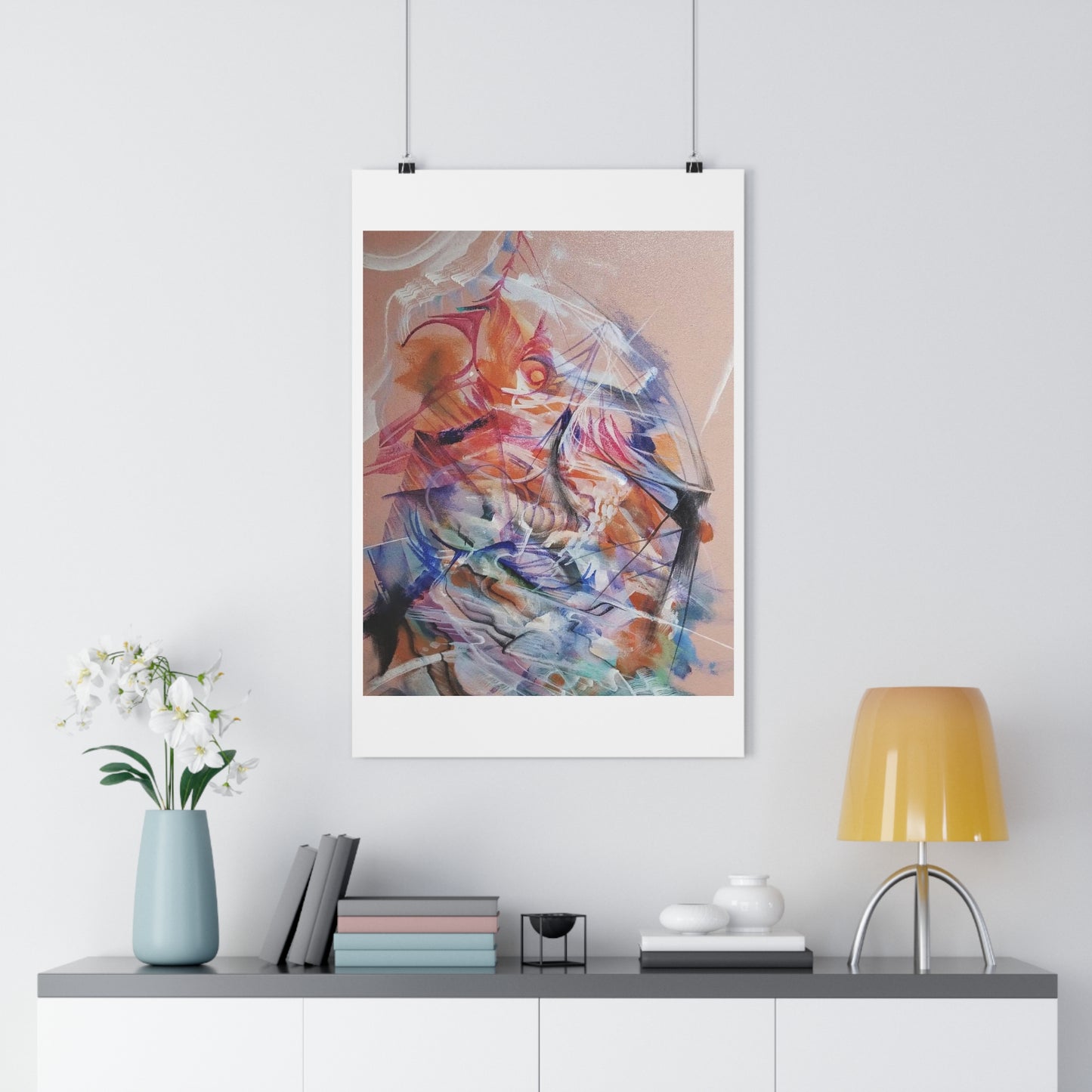 "Creamsicle”- Giclée Art Print by artist David Hilborn