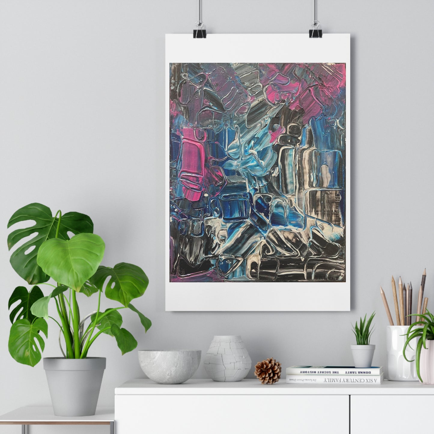 "Magenta" - Giclée Art Print by artist David Hilborn