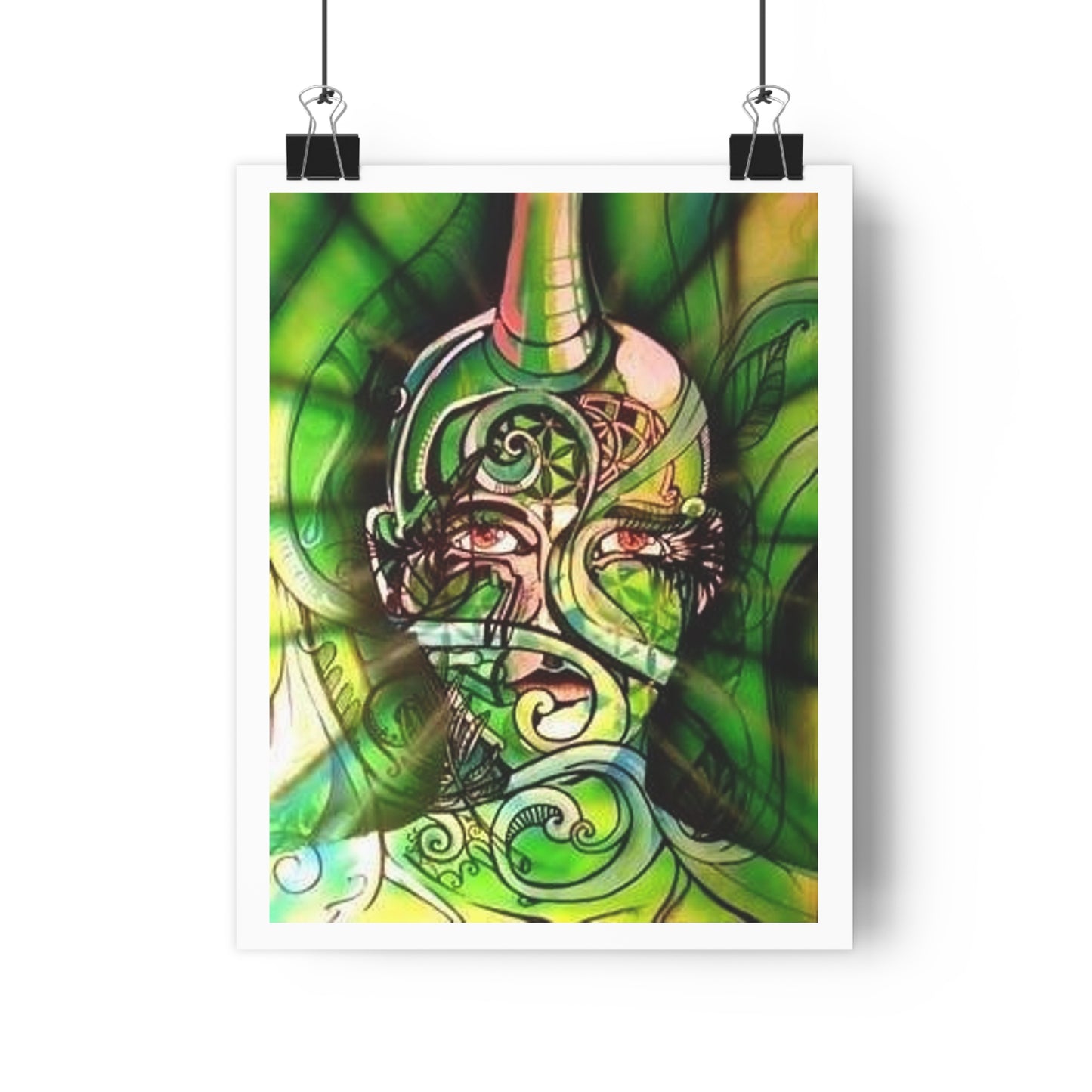 “Earthling”- Giclée Art Print by artist David Hilborn