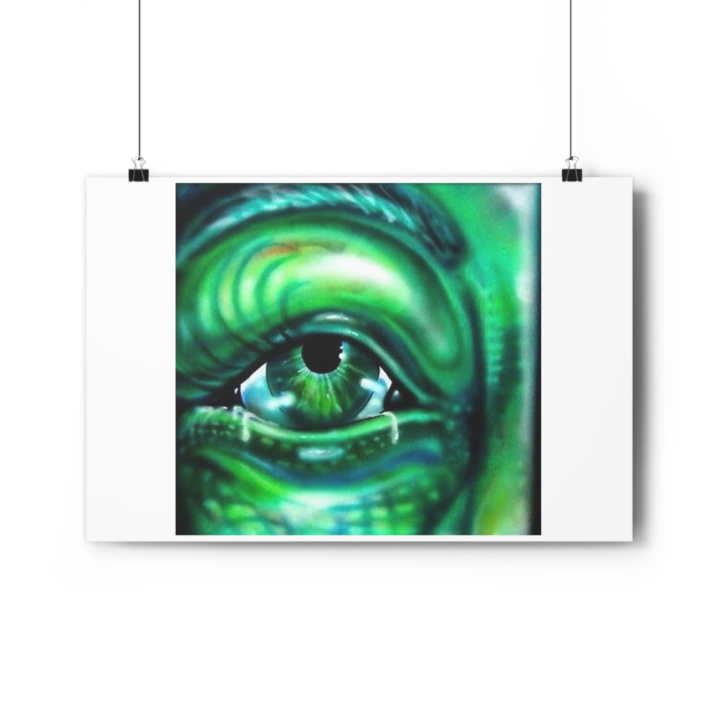 “Creature”- Giclée Art Print by artist David Hilborn