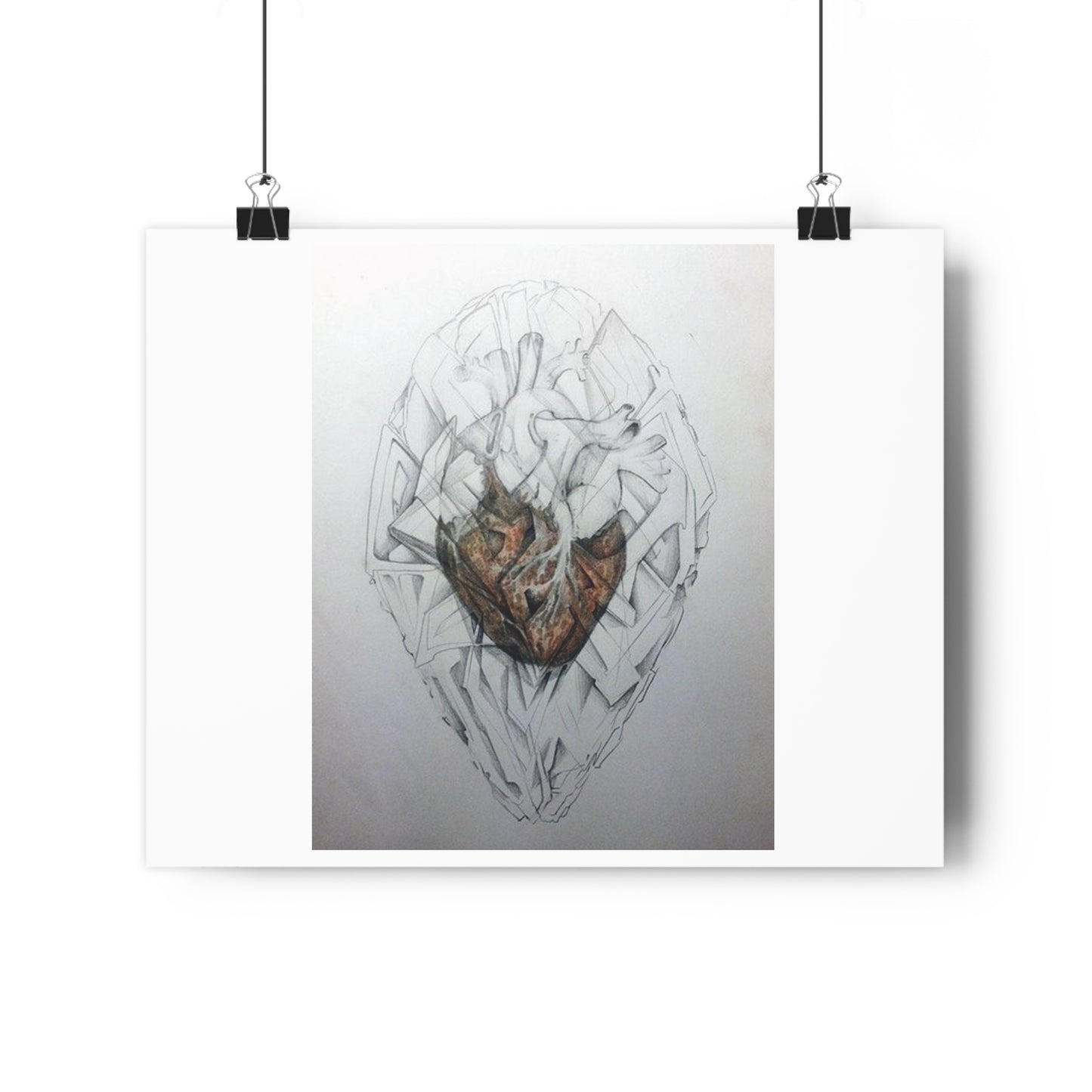 "Protected”- Giclée Art Print by artist David Hilborn