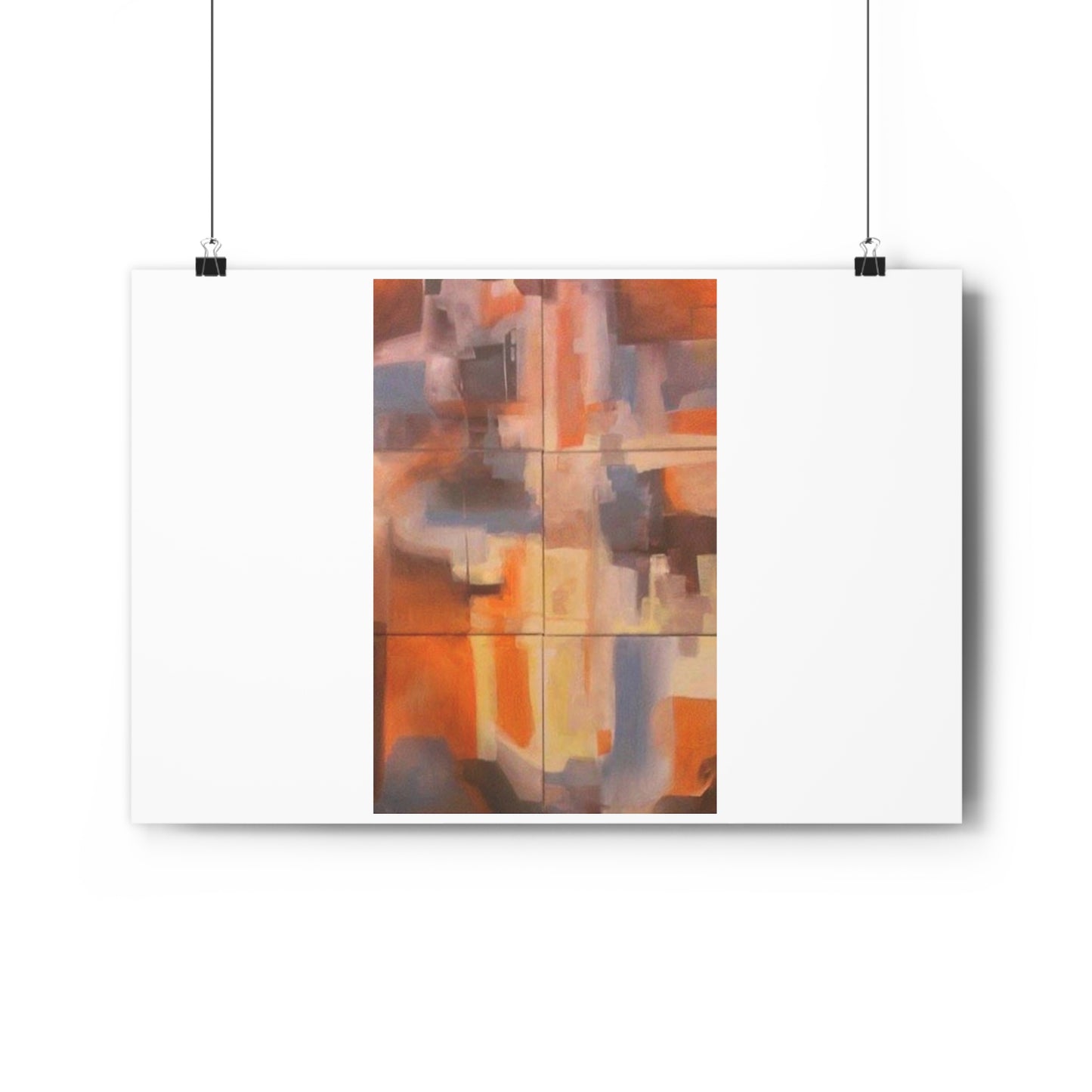 "Complimentary Contemporary”- Giclée Art Print by artist David Hilborn