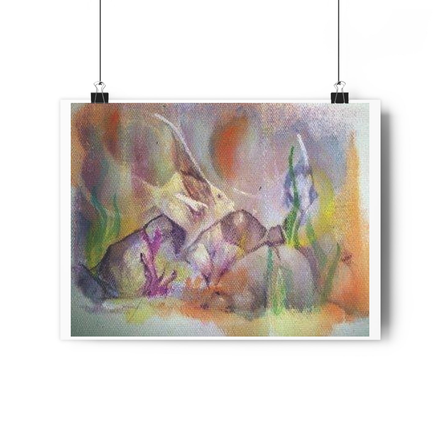 "Angelic”- Giclée Art Print by artist David Hilborn