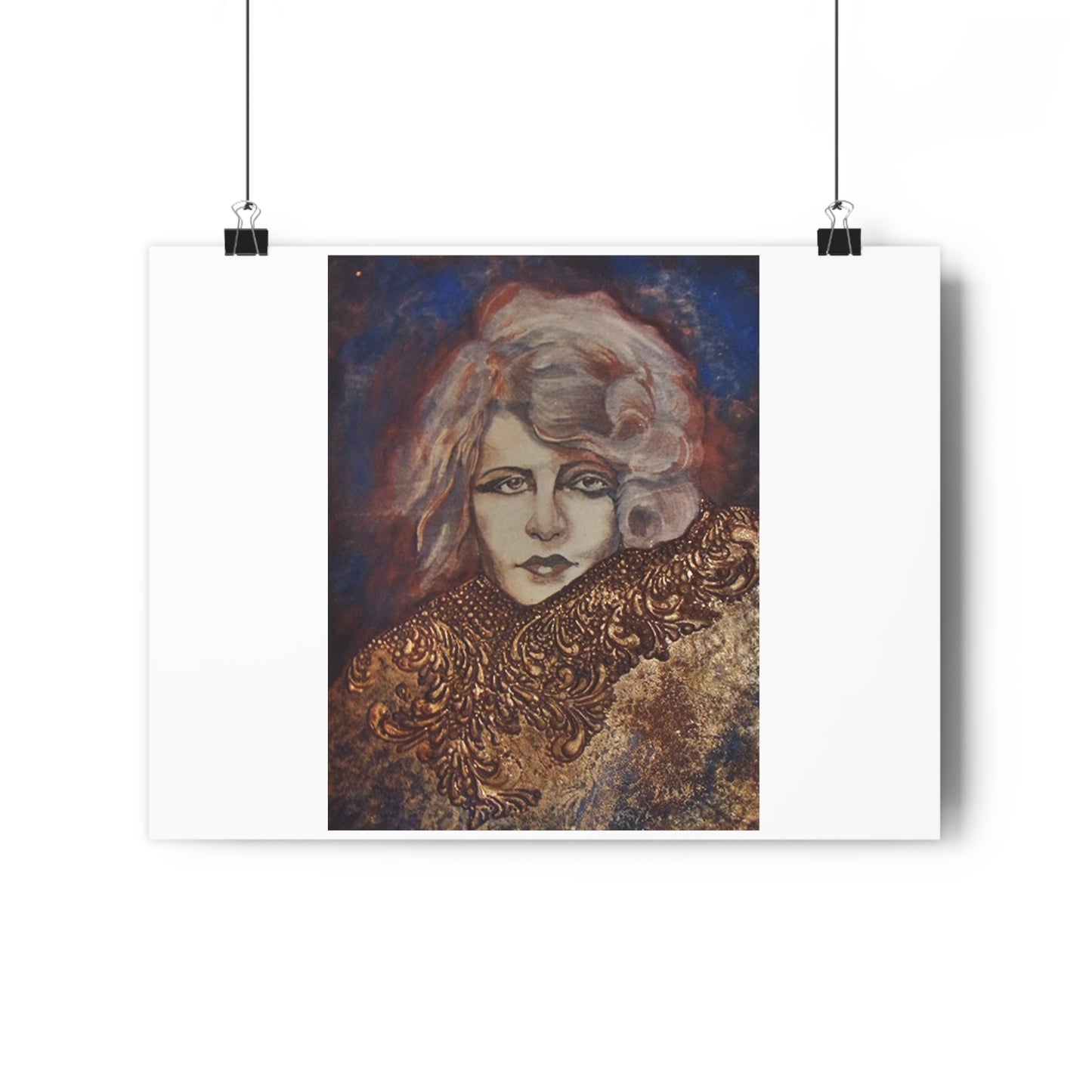 "Flora”- Giclée Art Print by artist David Hilborn