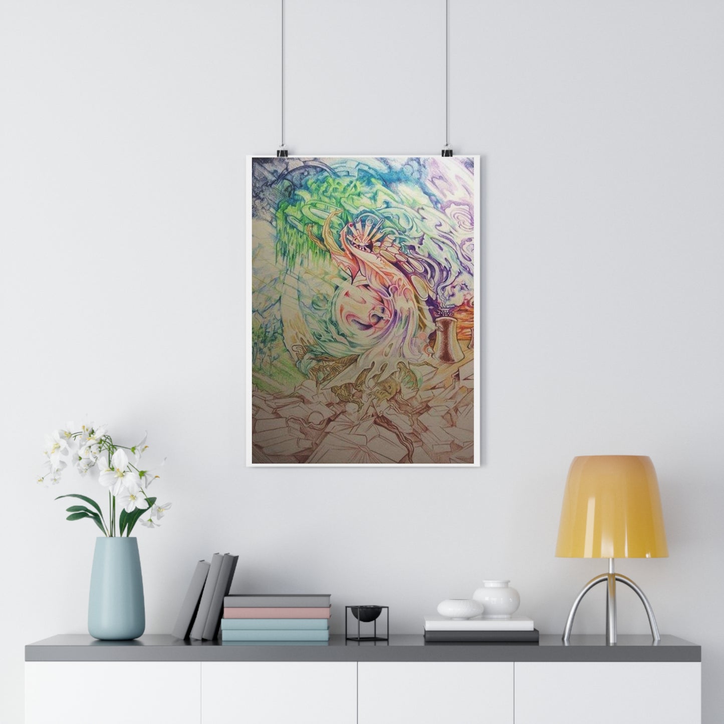 "Rooted in Literature”- Giclée Art Print by artist David Hilborn