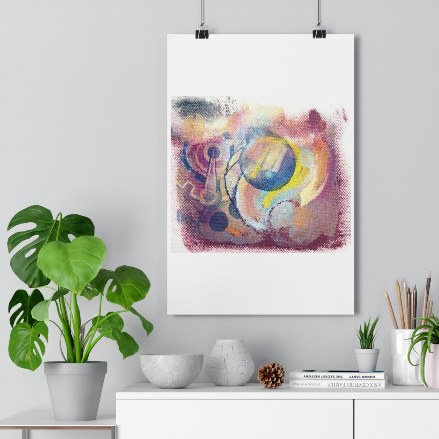 "Button Loop”- Giclée Art Print by artist David Hilborn