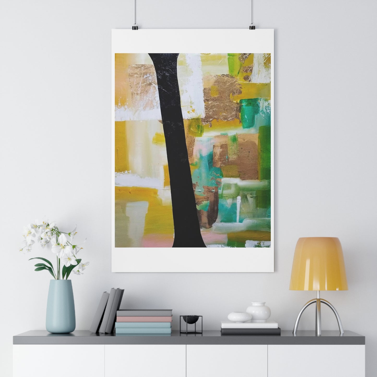 "Bus View”- Giclée Art Print by artist David Hilborn