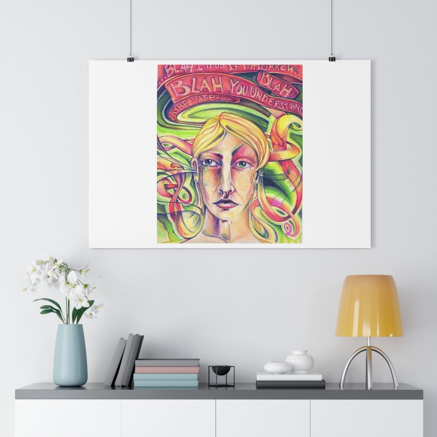 "Poet”- Giclée Art Print by artist David Hilborn