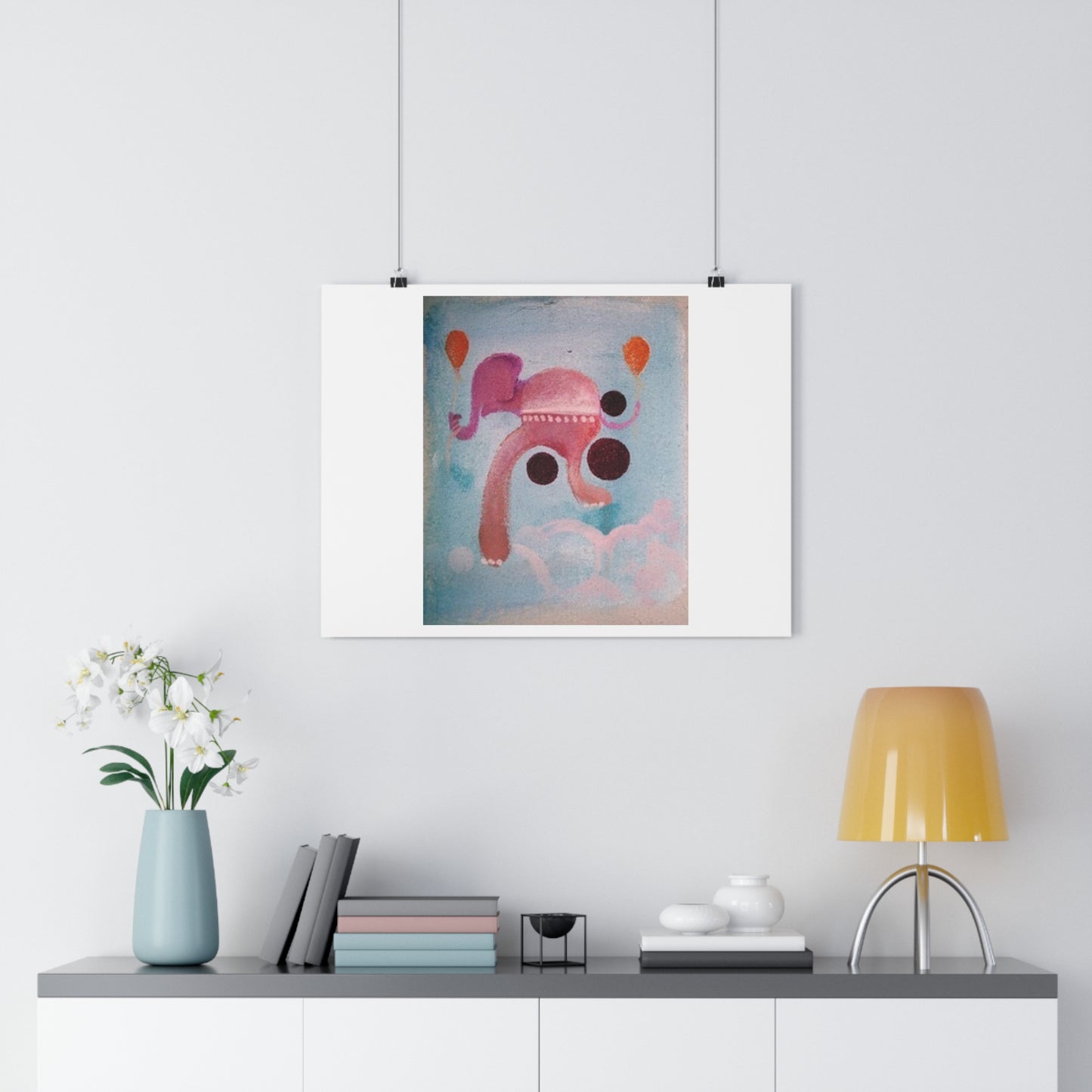 "Ele-float”- Giclée Art Print by artist David Hilborn