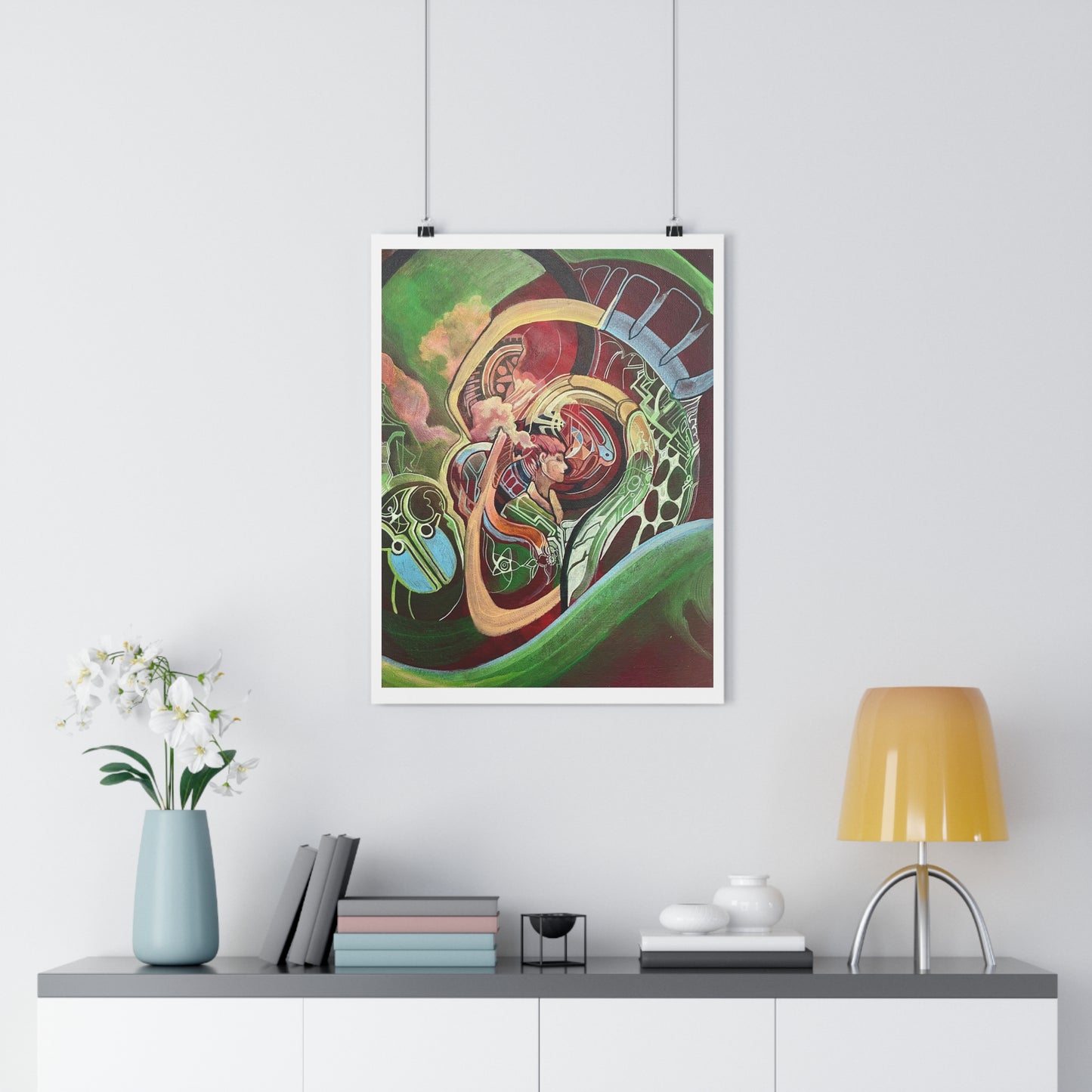 "Spiral”- Giclée Art Print by artist David Hilborn