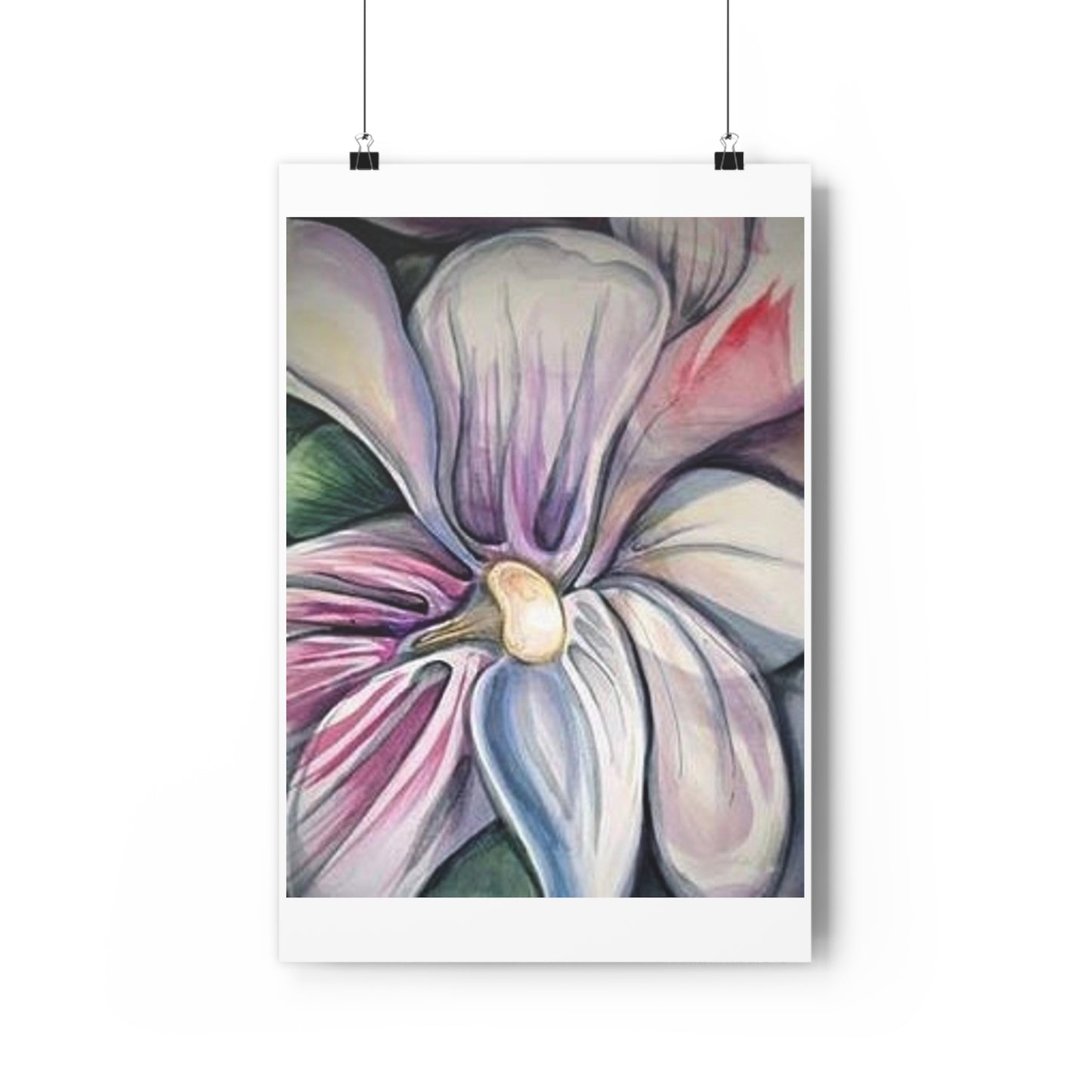 "Orchid”- Giclée Art Print by artist David Hilborn