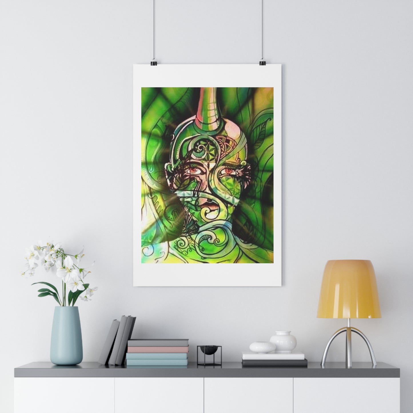 “Earthling”- Giclée Art Print by artist David Hilborn