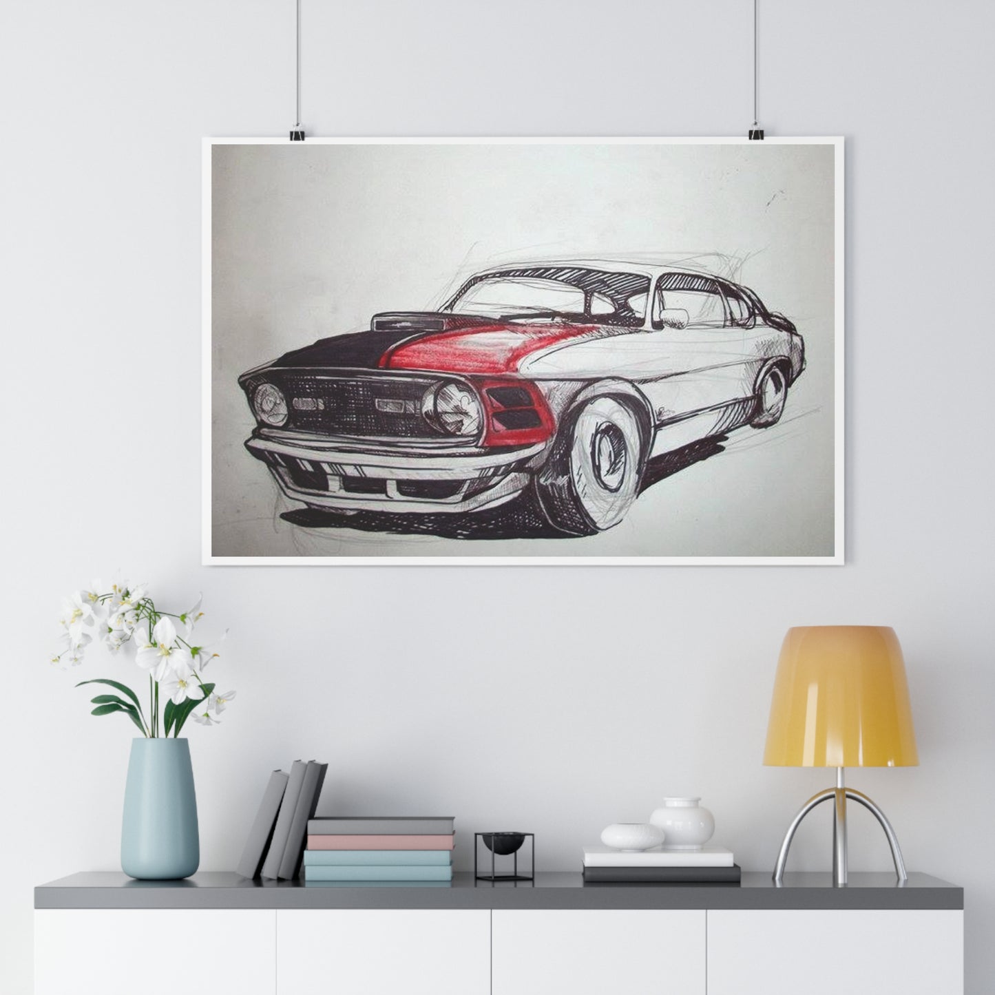 "Autobody Study”- Giclée Art Print by artist David Hilborn