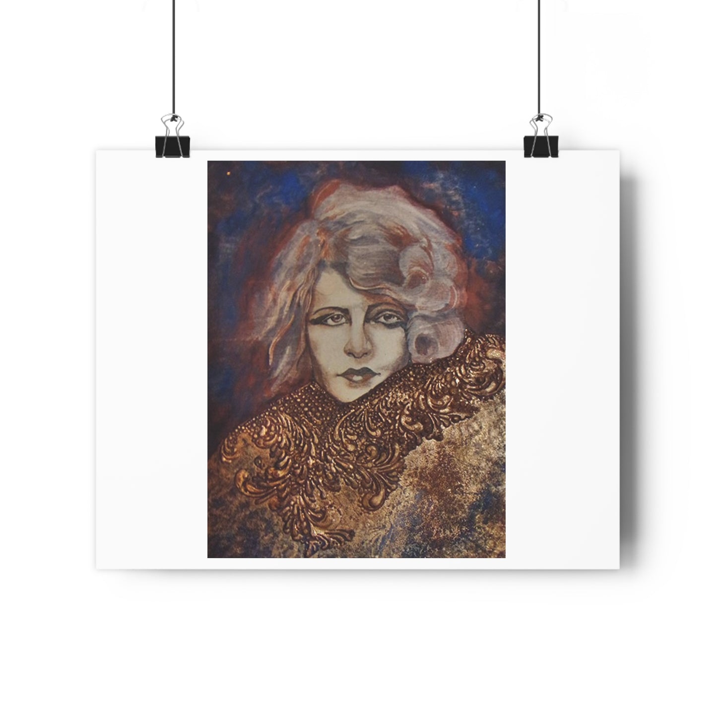 "Flora”- Giclée Art Print by artist David Hilborn