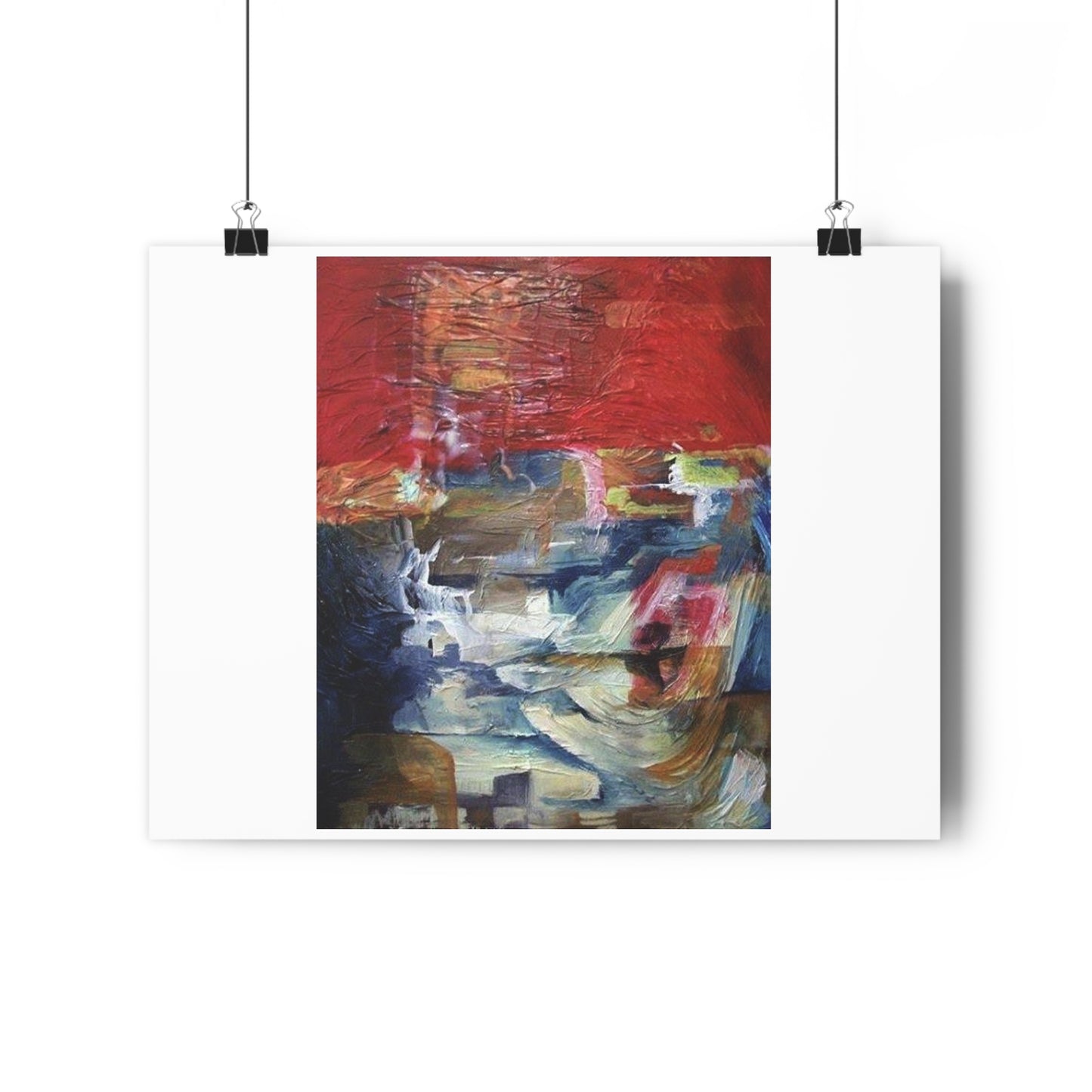 '"Meltdown”- Giclée Art Print by artist David Hilborn