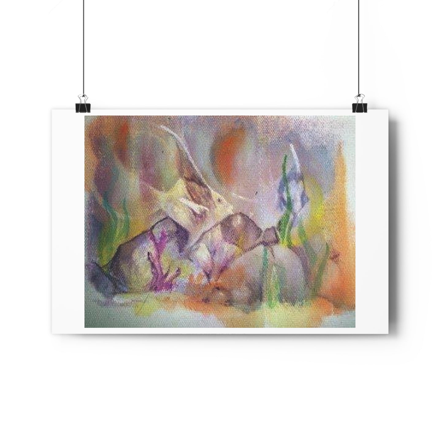 "Angelic”- Giclée Art Print by artist David Hilborn