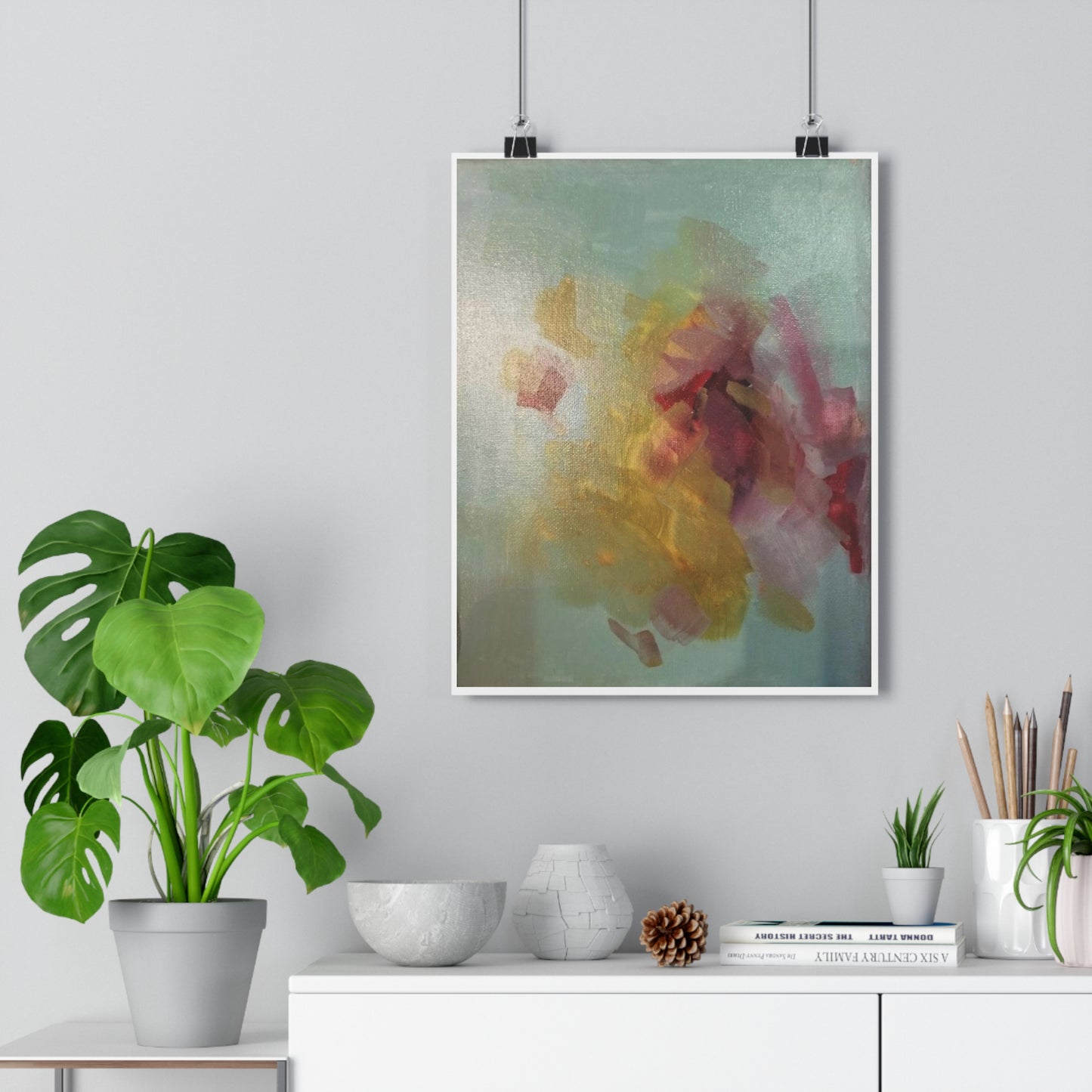 "Seafoam Aura”- Giclée Art Print by artist David Hilborn