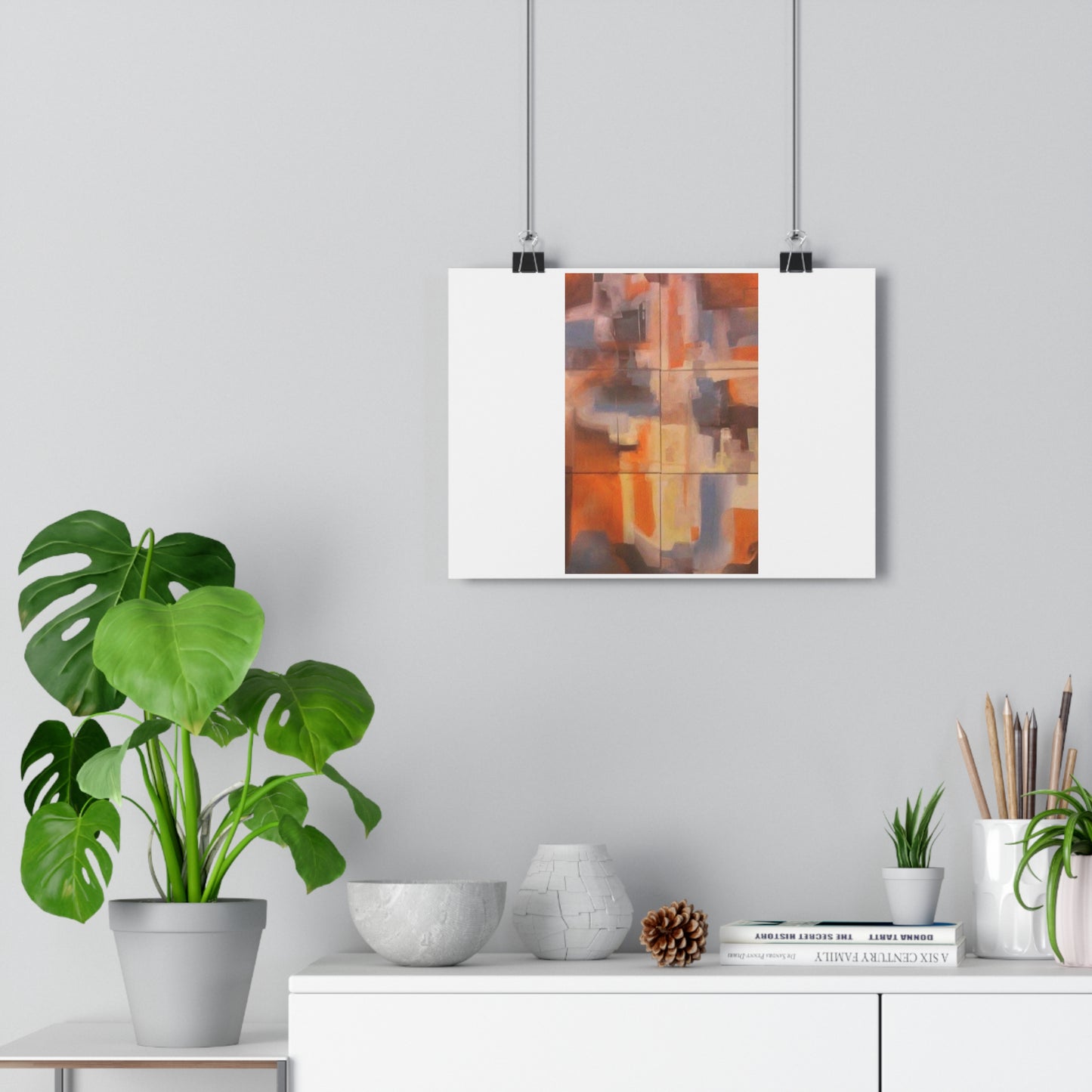 "Complimentary Contemporary”- Giclée Art Print by artist David Hilborn