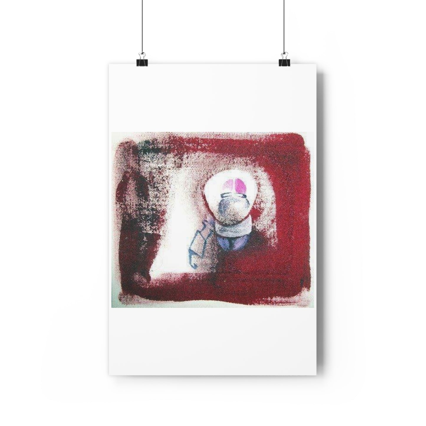 “Beep-boop”- Giclée Art Print by artist David Hilborn