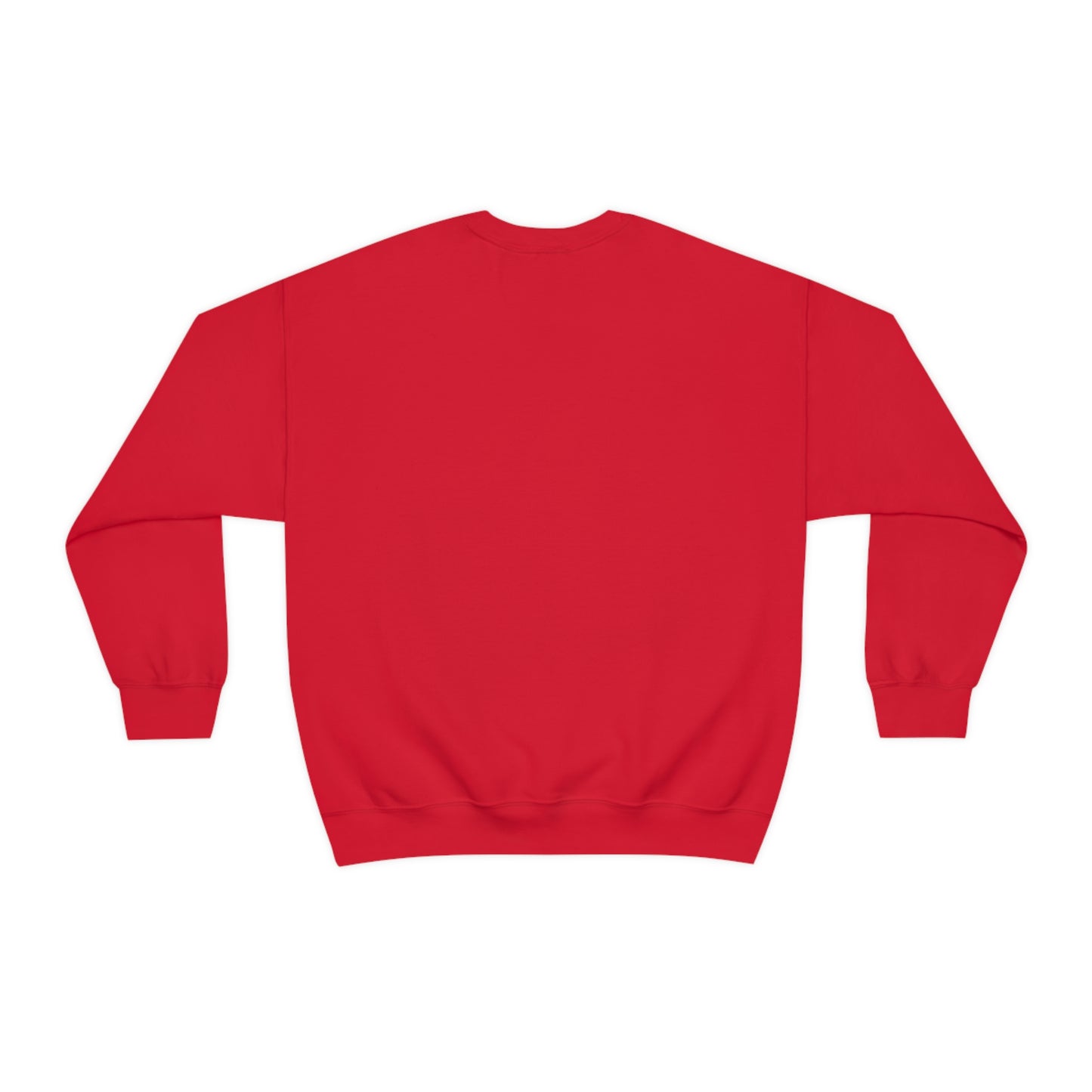 “Script Logo - Red” - Graphic Crewneck Sweatshirt by Artist David Hilborn