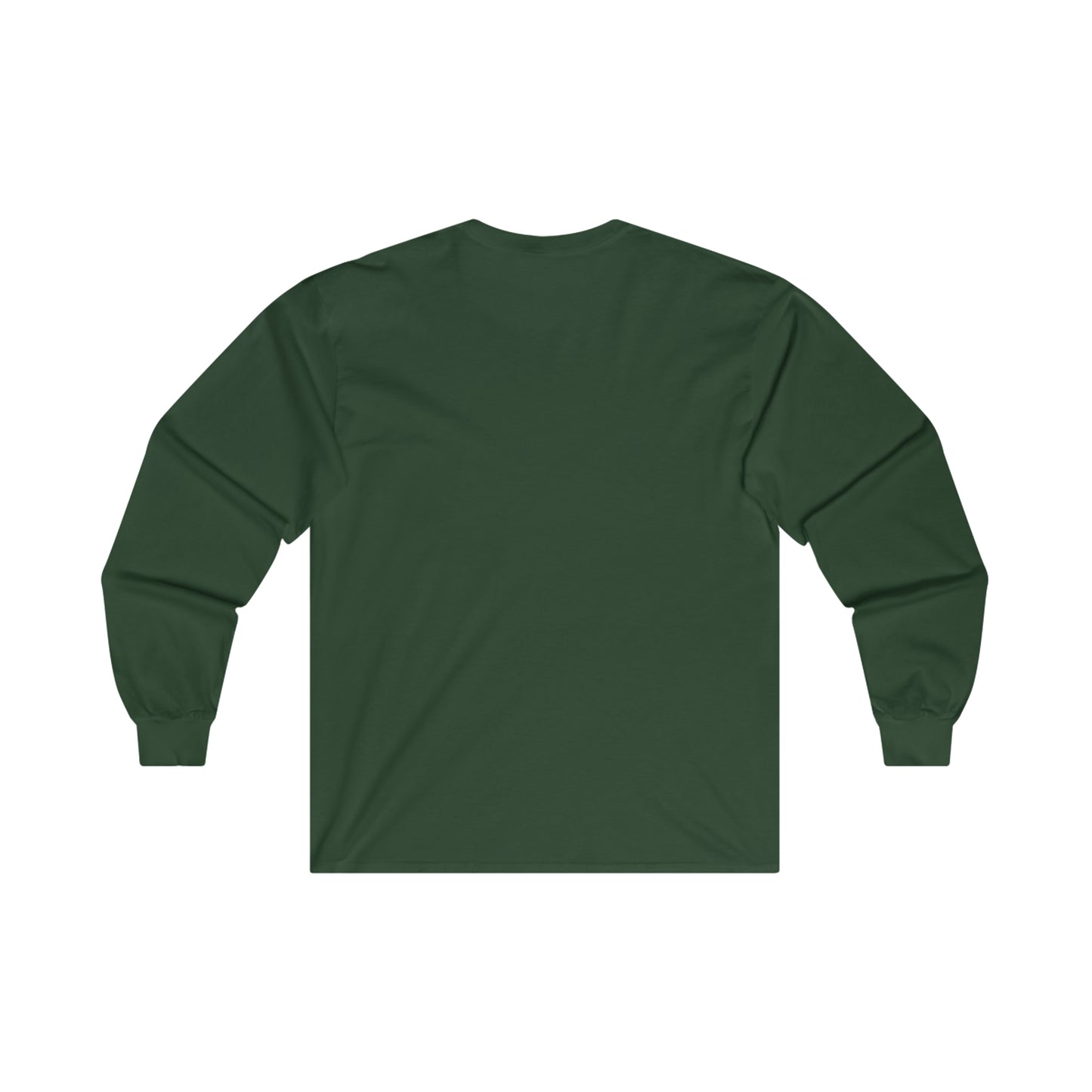 “Script Logo- Lime”-  Unisex Long Sleeve Graphic Shirt by Artist David Hilborn