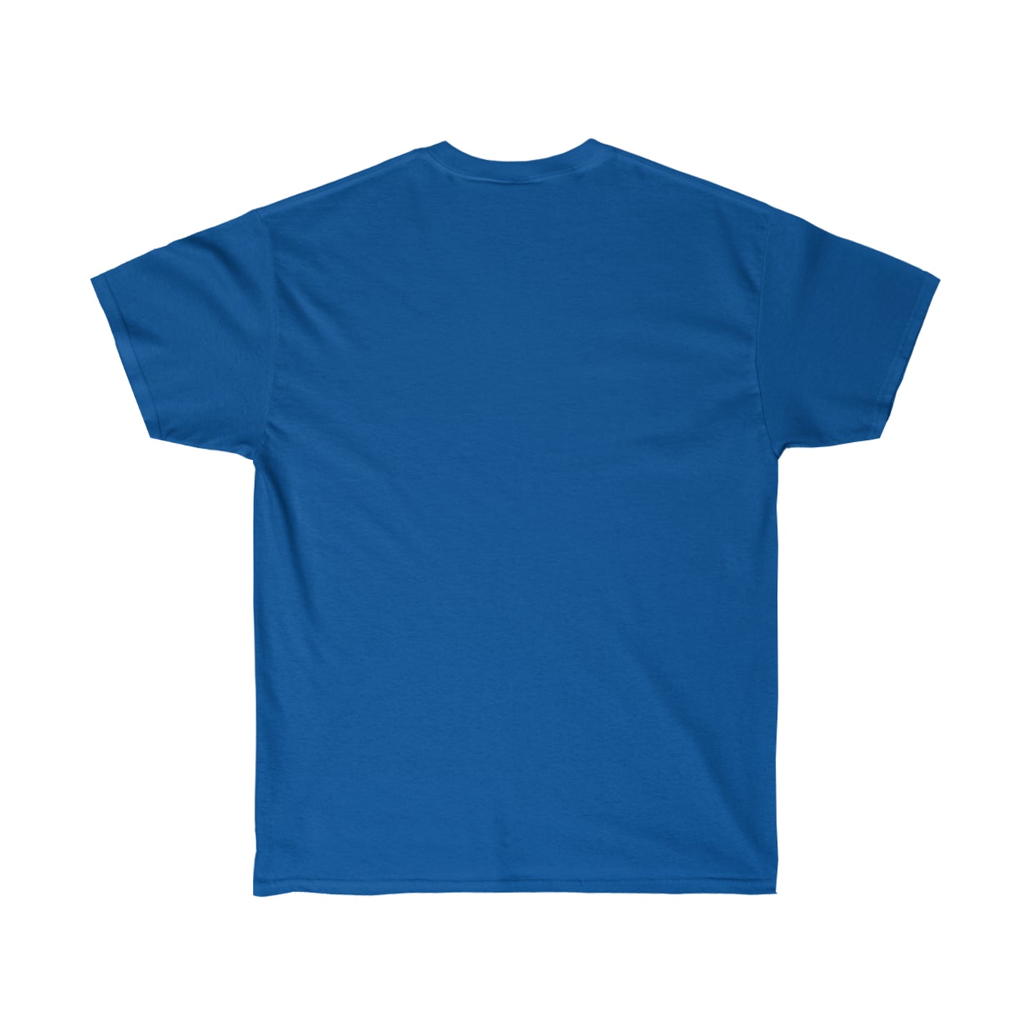 “Script Logo - Electric Blue” - Unisex Ultra Cotton Tee by Artist David Hilborn