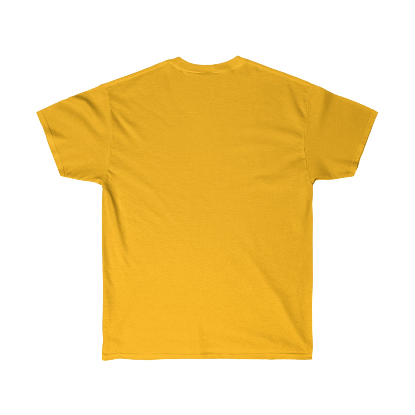 “Script Logo - Yellow” - Unisex Ultra Cotton Tee by Artist David Hilborn