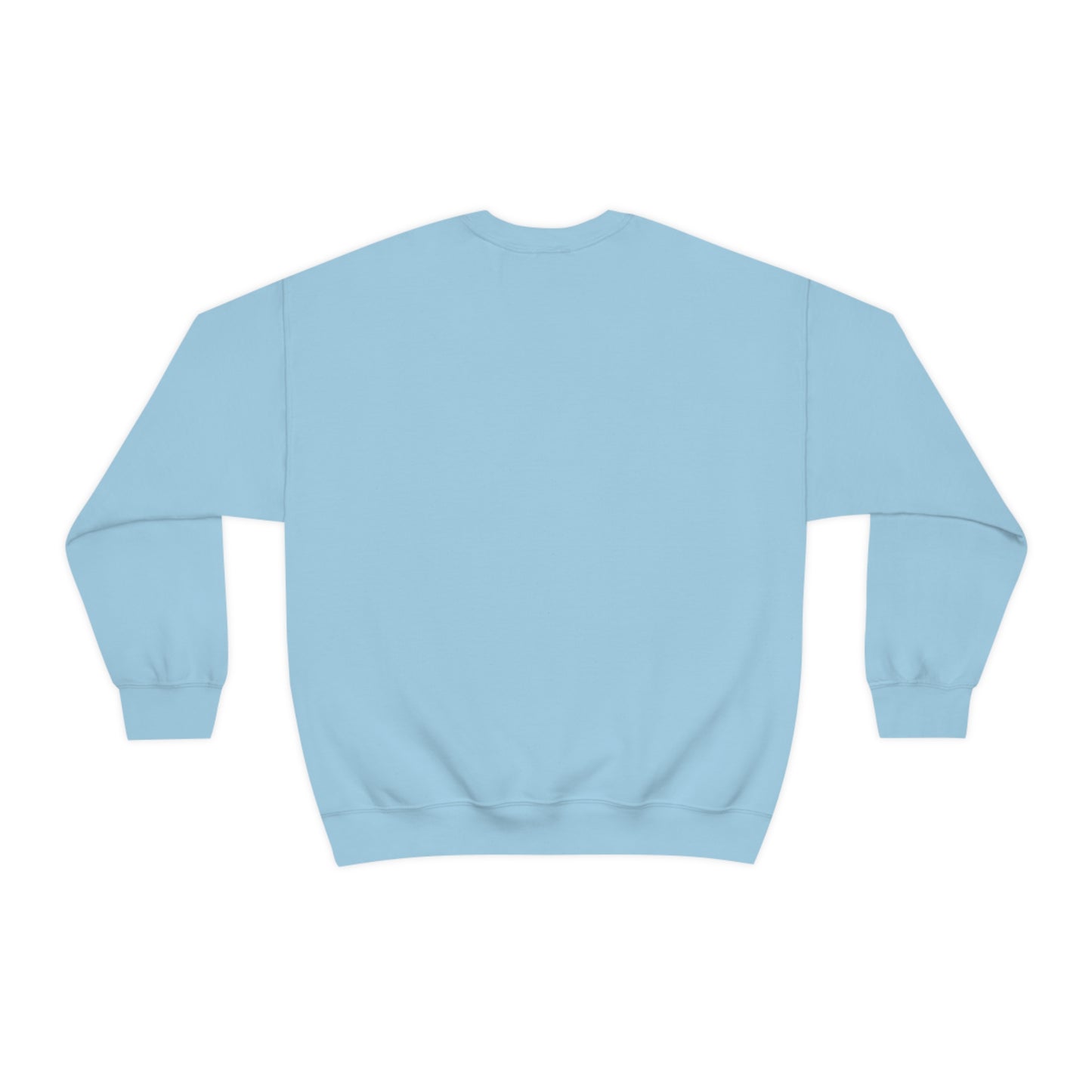 “Script Logo - Electric Blue” - Graphic Crewneck Sweatshirt by Artist David Hilborn